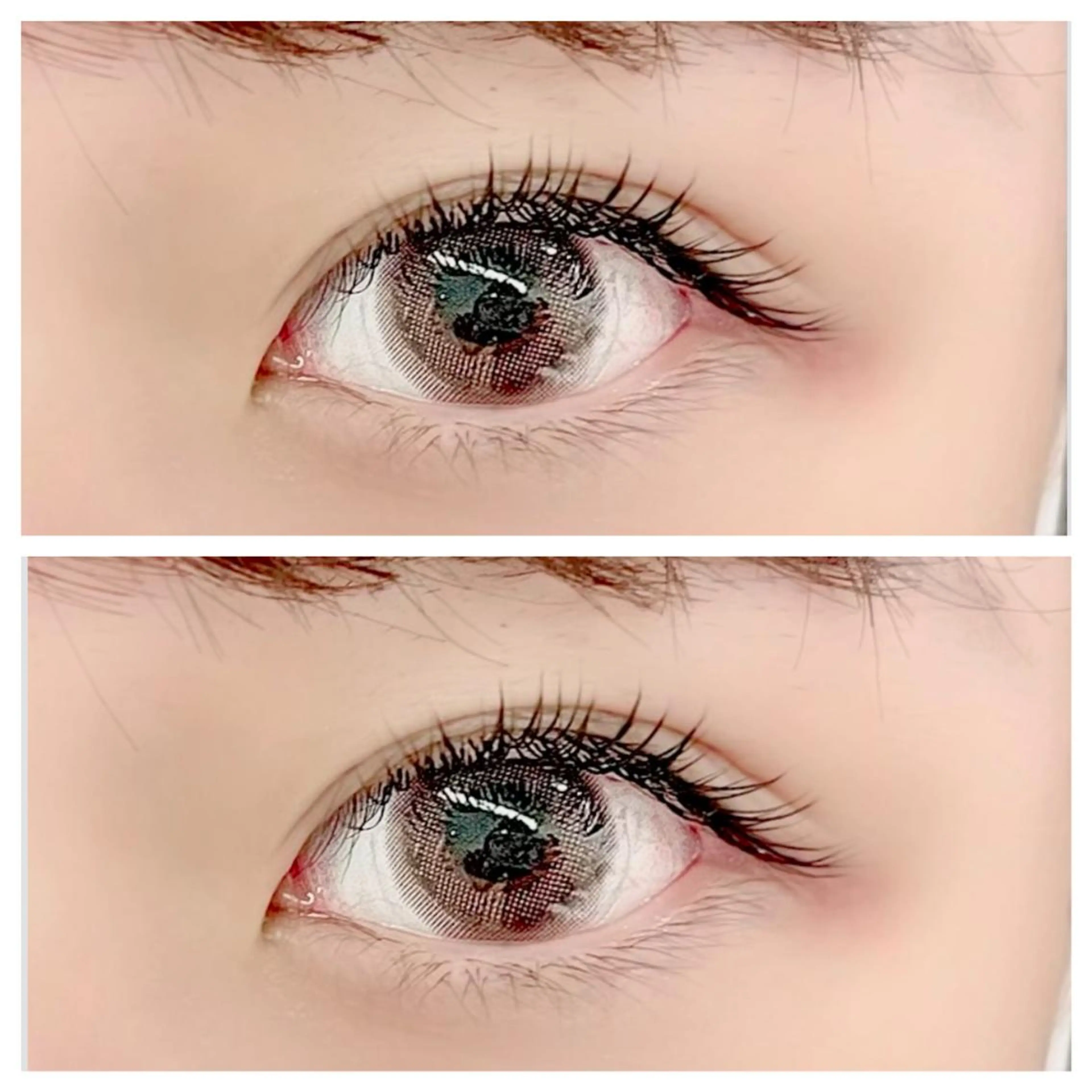 マツエク・マツパ Cカール フラットラッシュ ナチュラル nomoto yuuriのマツエク・マツパデザイン