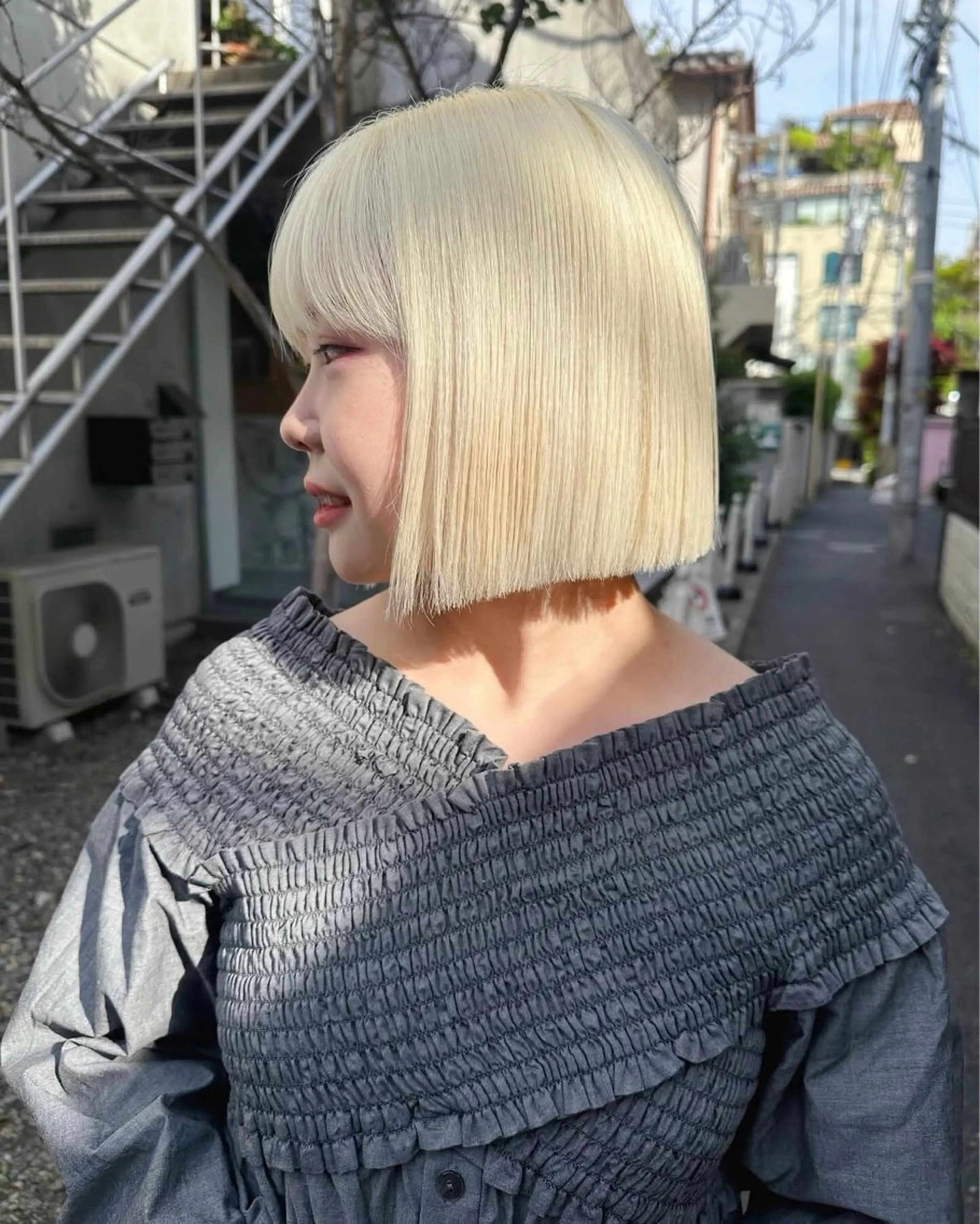 ショート カラー ブロンド 🫧カラーモデル募集 🫧Hiyuのヘアスタイル