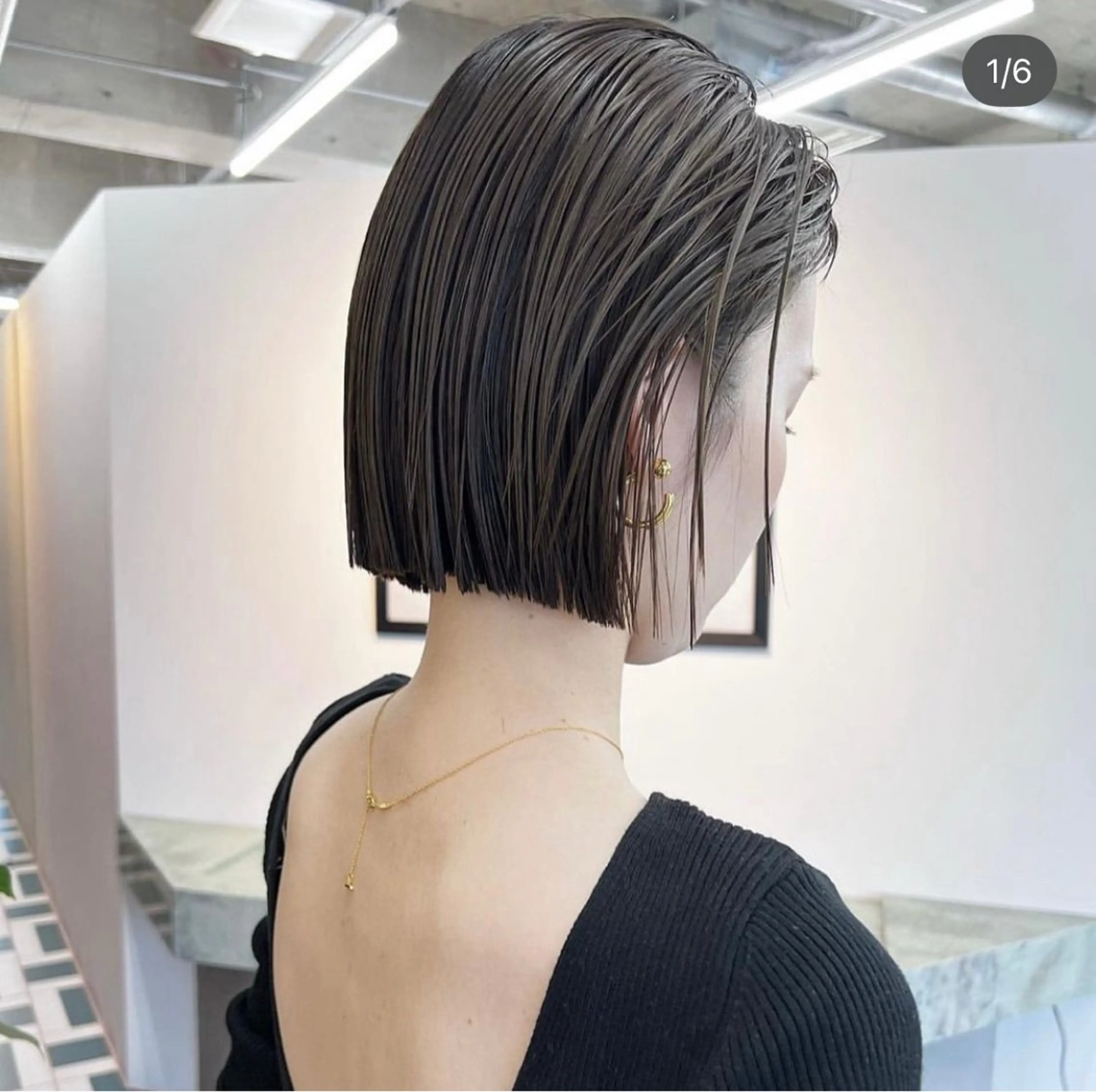 ショート カラー 伊藤 優里のヘアスタイル