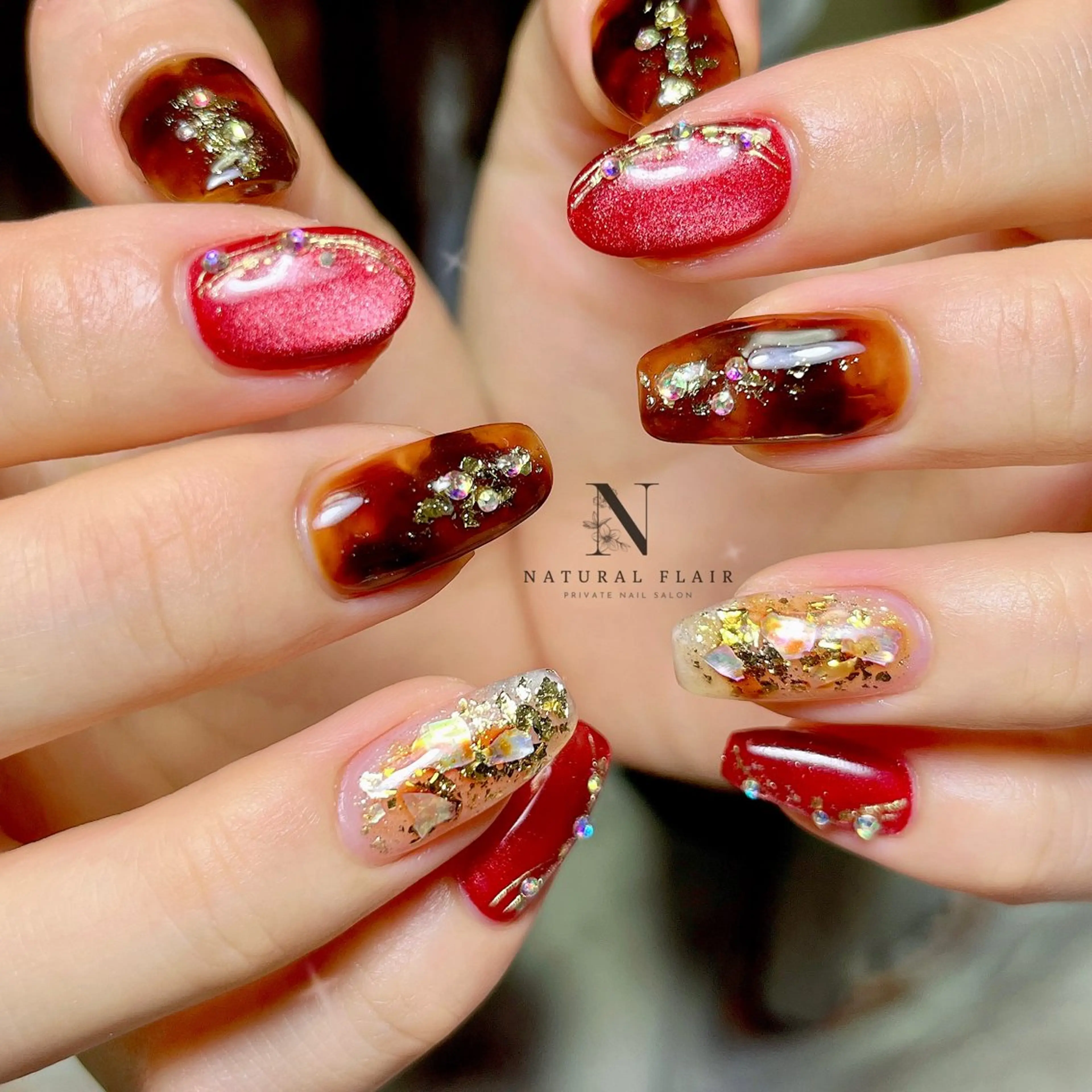 ネイル natural flairのネイルデザイン