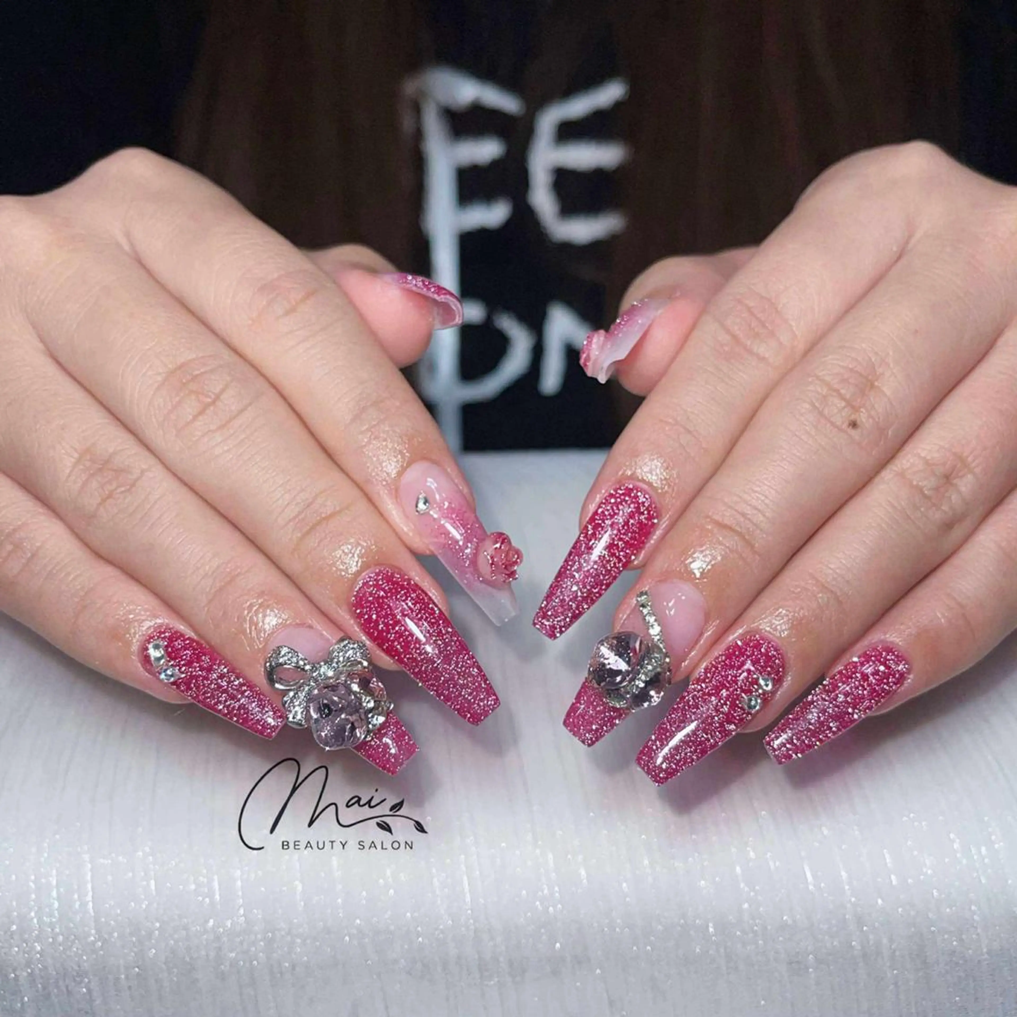 ネイル ジェルネイル パラジェル ワンホンネイル MaiBeauty DanHiのネイルデザイン