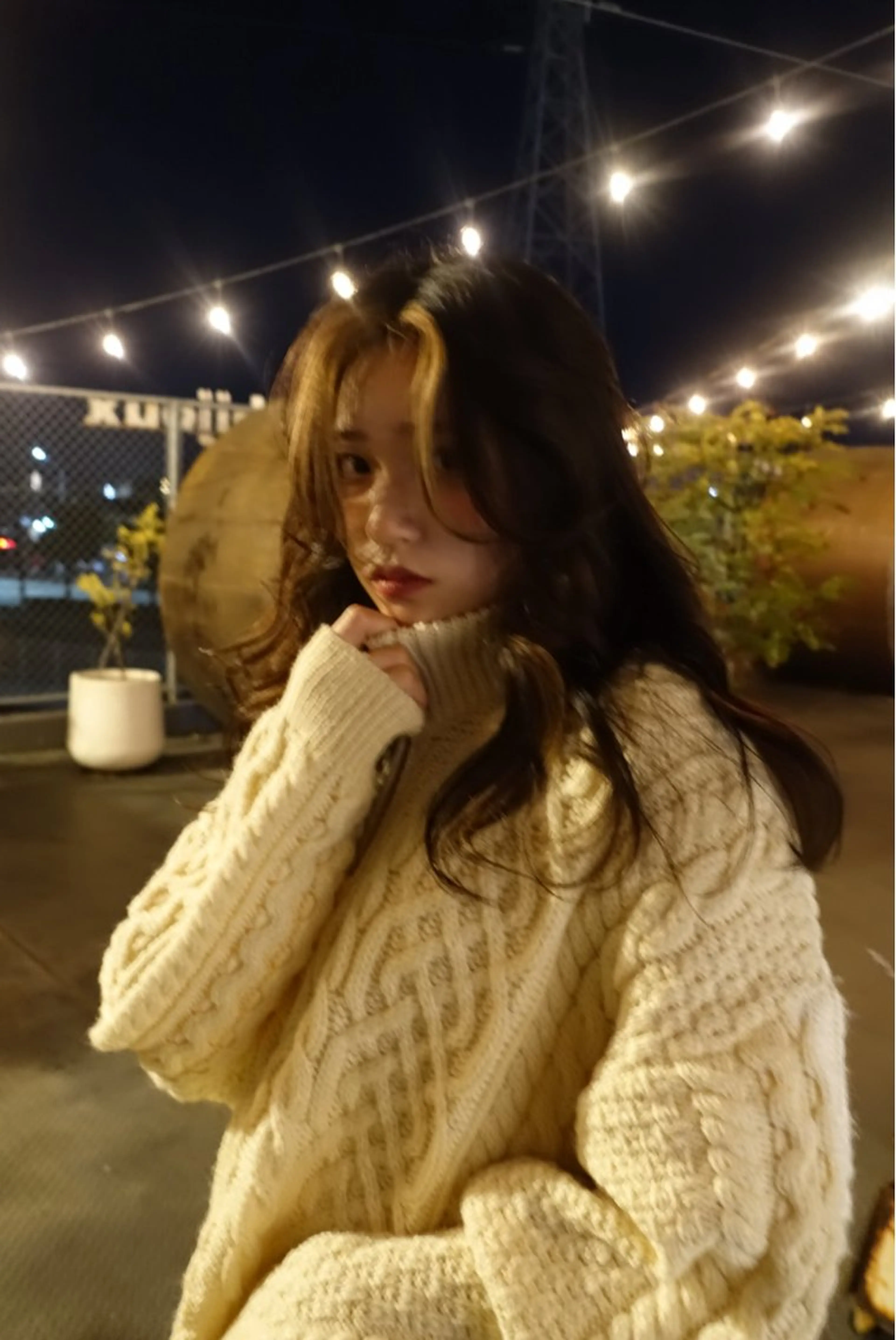 ロング 梅澤 舞のヘアスタイル