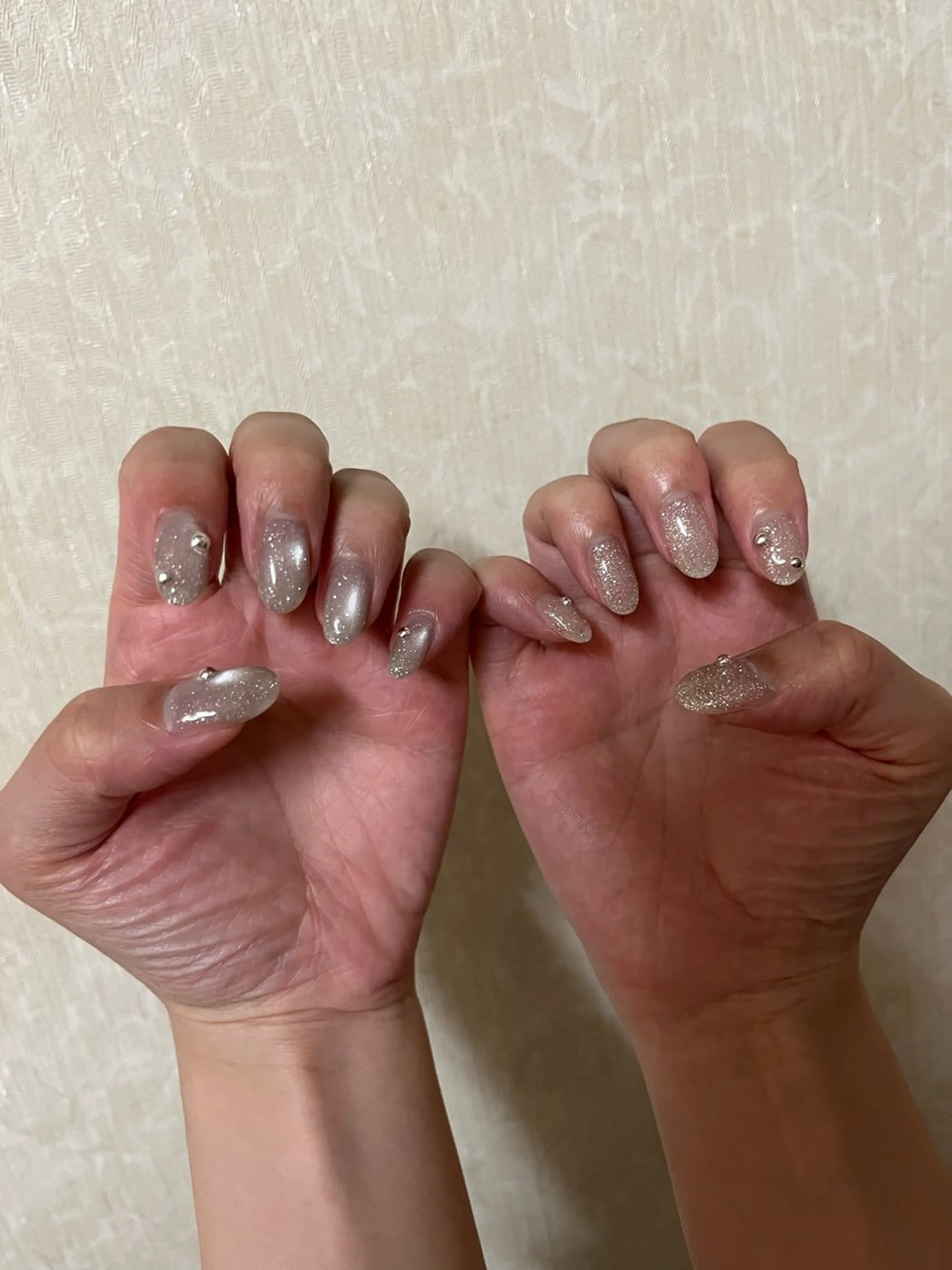 ネイル フラッシュネイル フラッシュマグ マグネットネイル スウィートラヴィール所属・SweetRavir あゆみのネイルデザイン