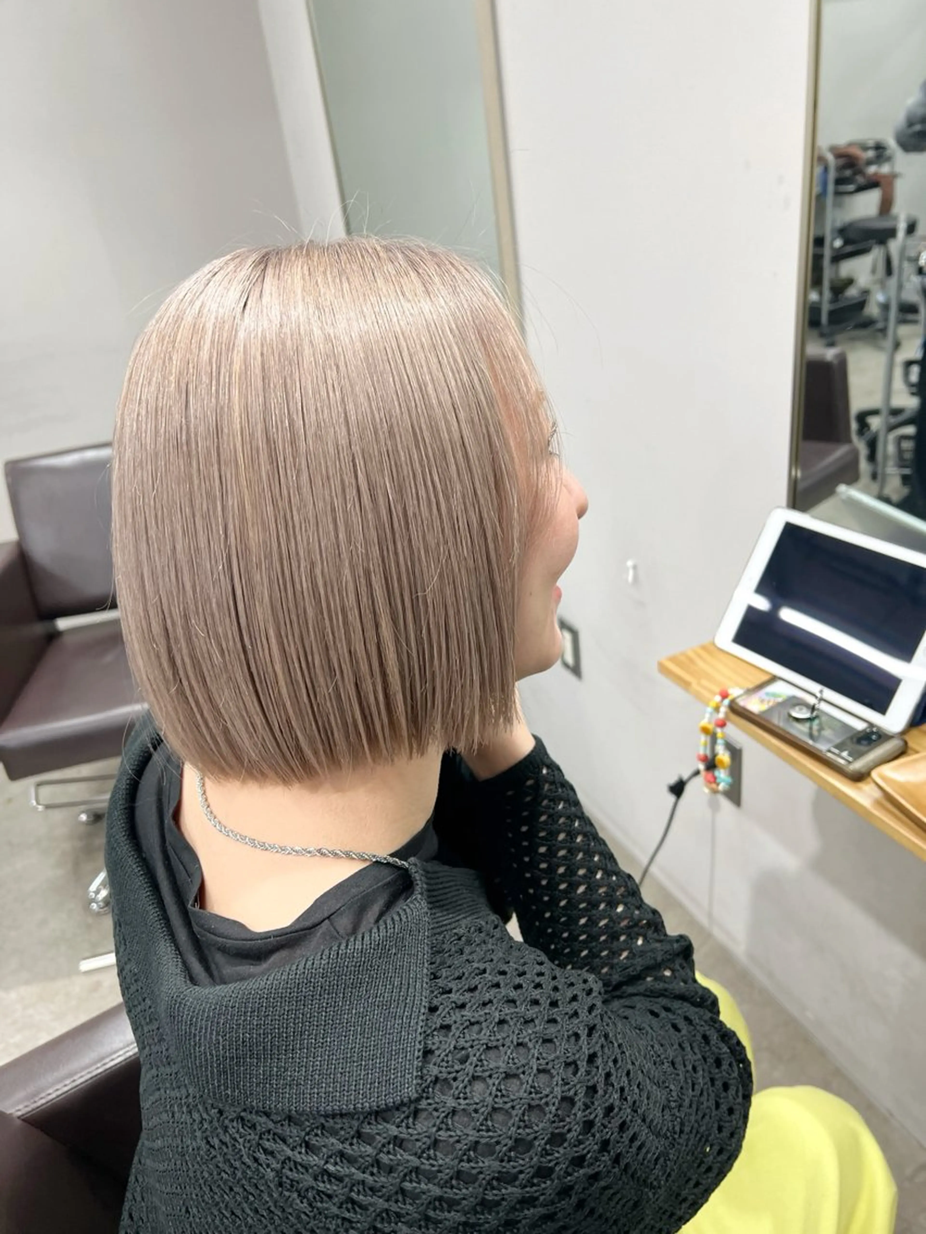 ショート カラー ヘアカラー トリートメント 透明感/ダブルカラー 🦋TOMOKA🦋のヘアスタイル