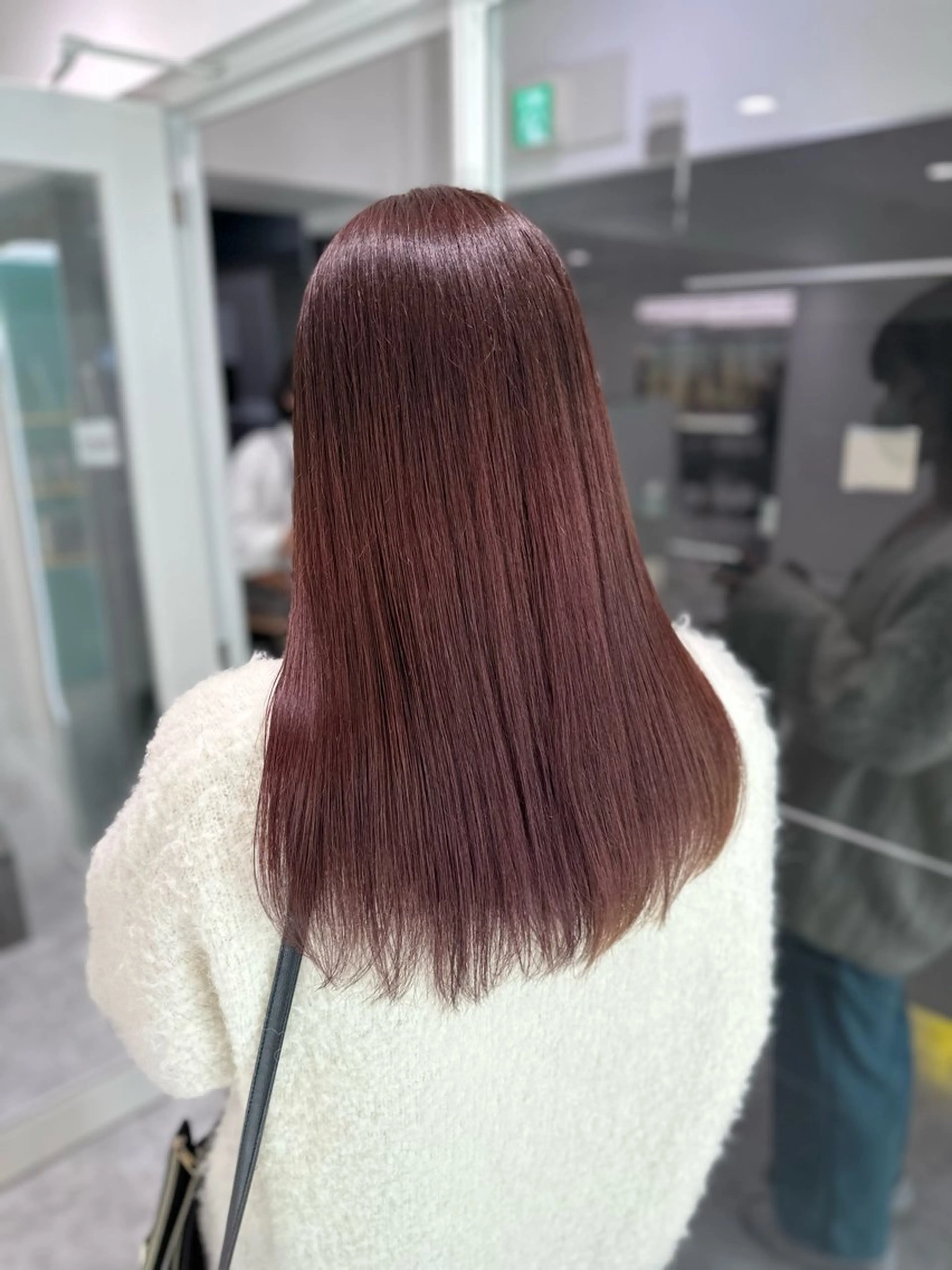 セミロング カラー flammeum所属・ハイトーン/ボブ /misakiのヘアスタイル