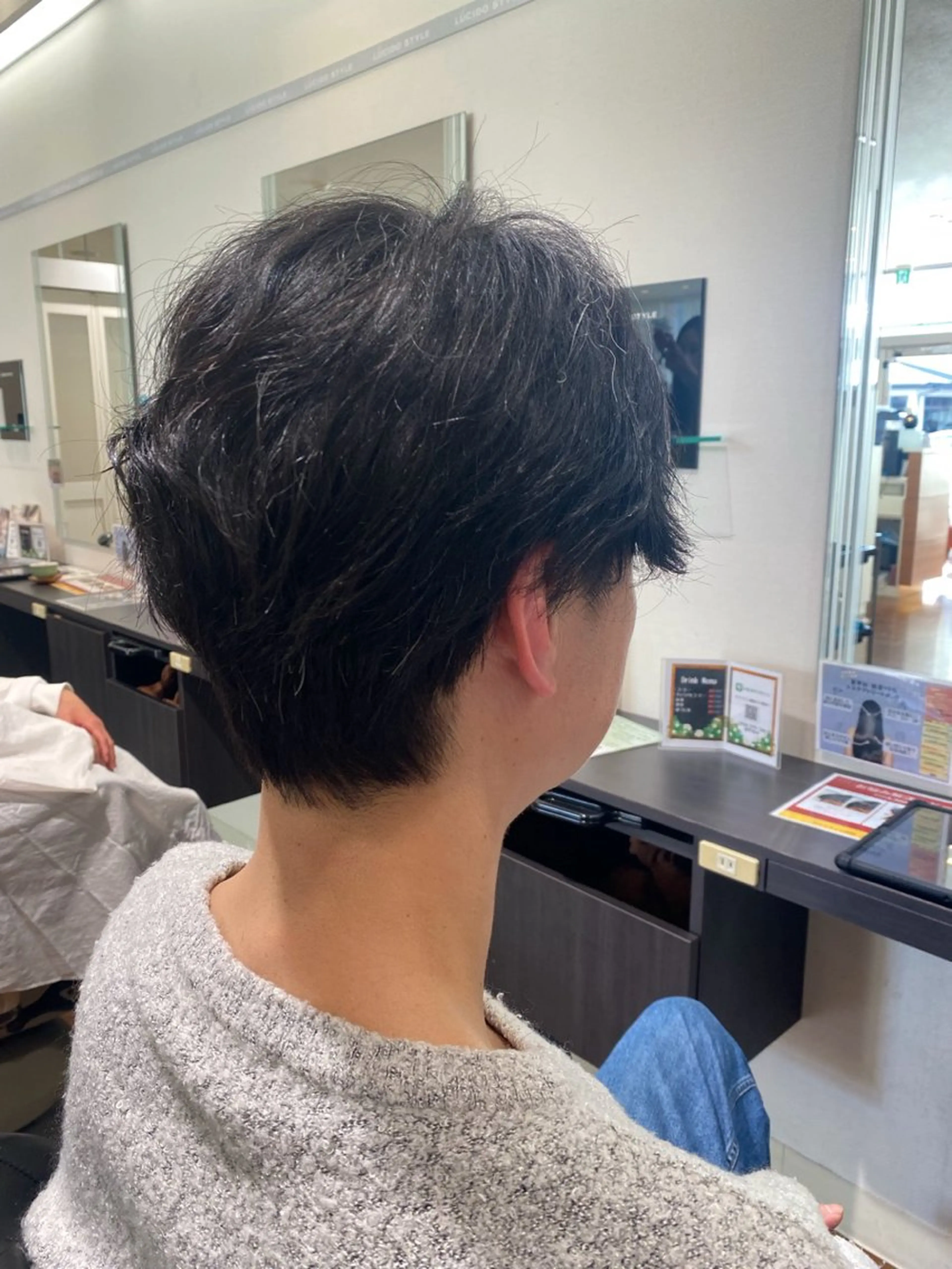 メンズ メンズパーマ カット 🐼🌿‬西 柚希乃🥟👲のヘアスタイル