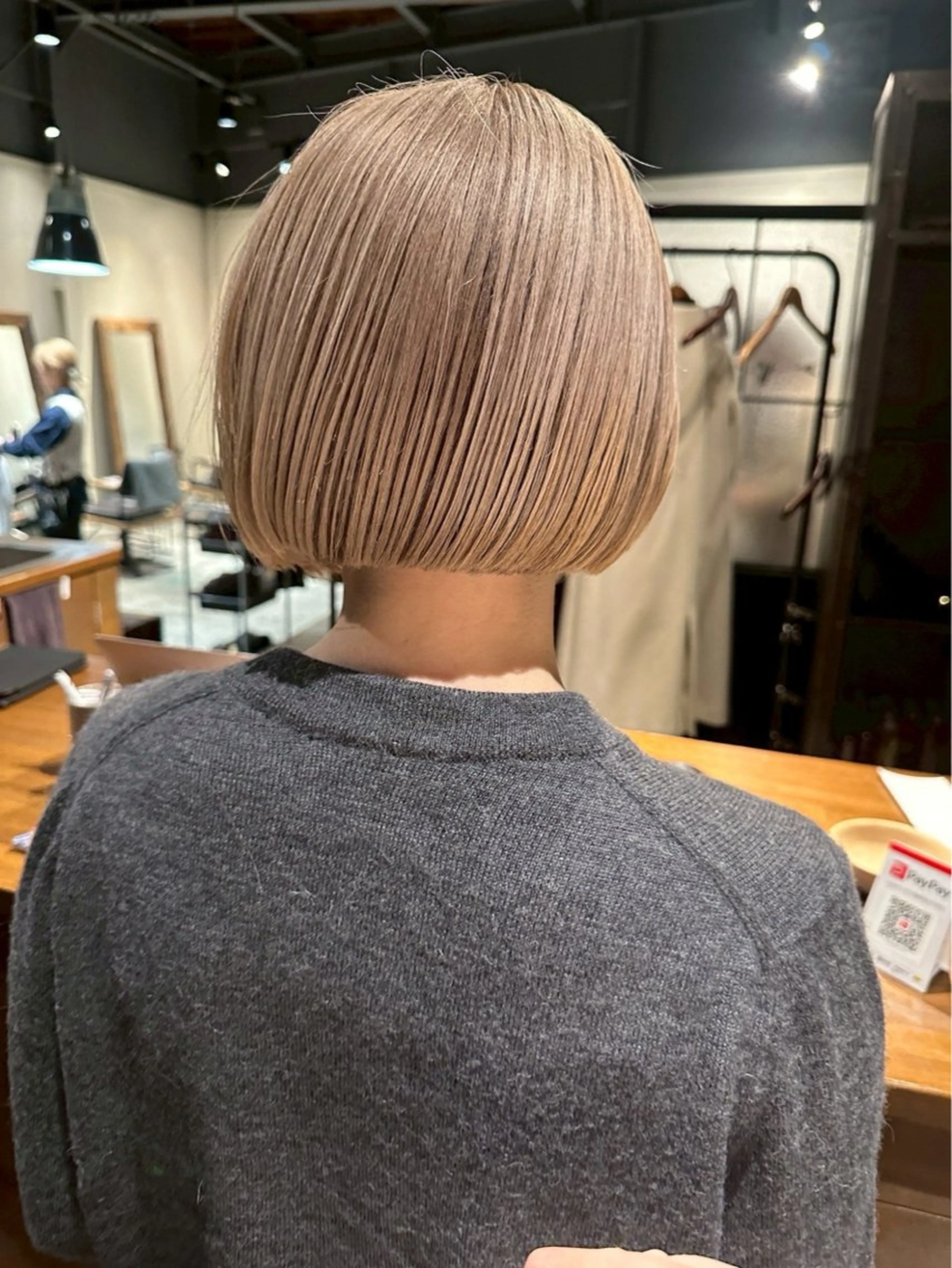 ショート ヘアカラー ハナ🌼 梅田/ボブ/パーマのヘアスタイル