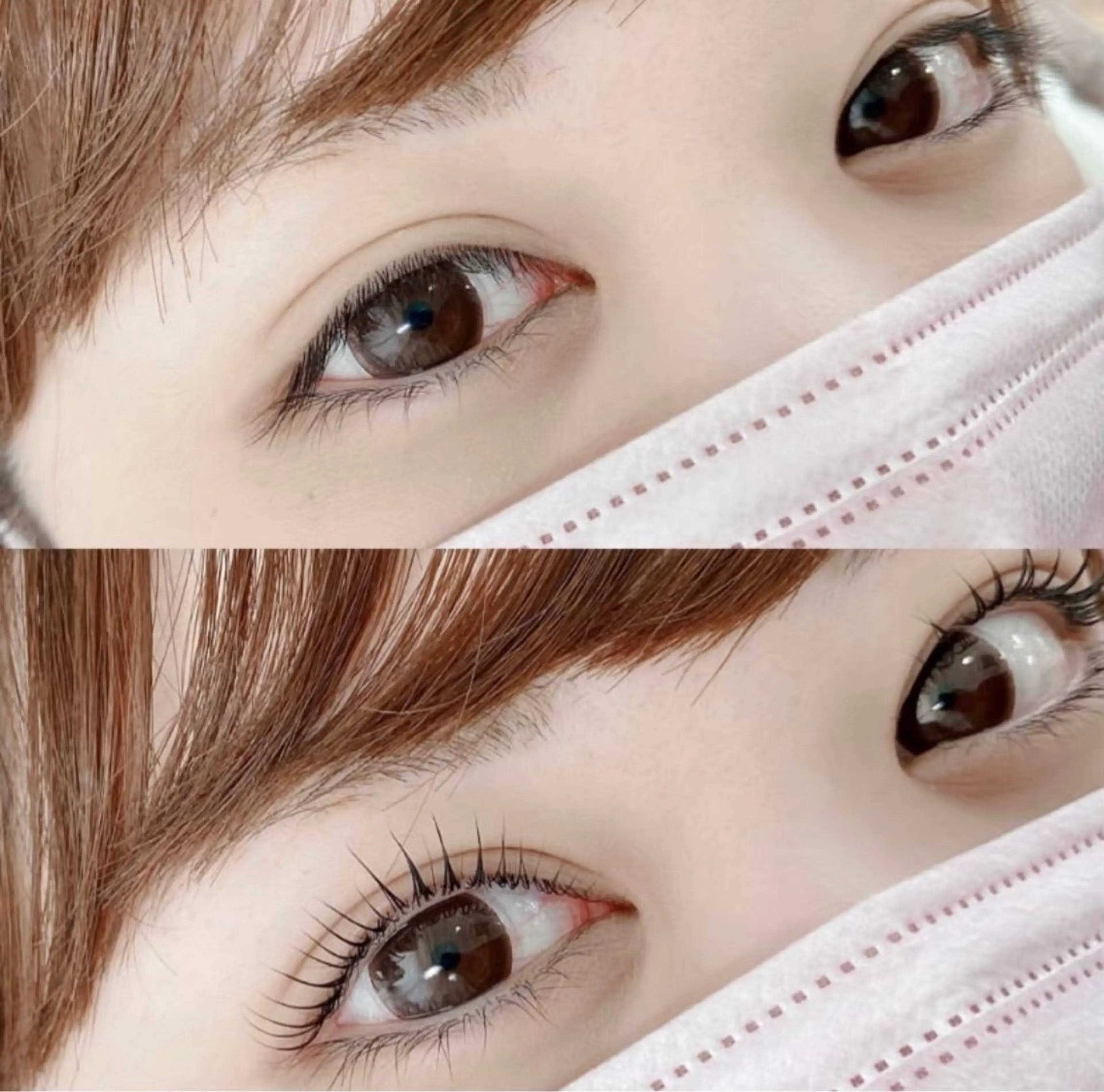 💗👀上下パリジェンヌリフト、まつげパーマ👀💗の写真