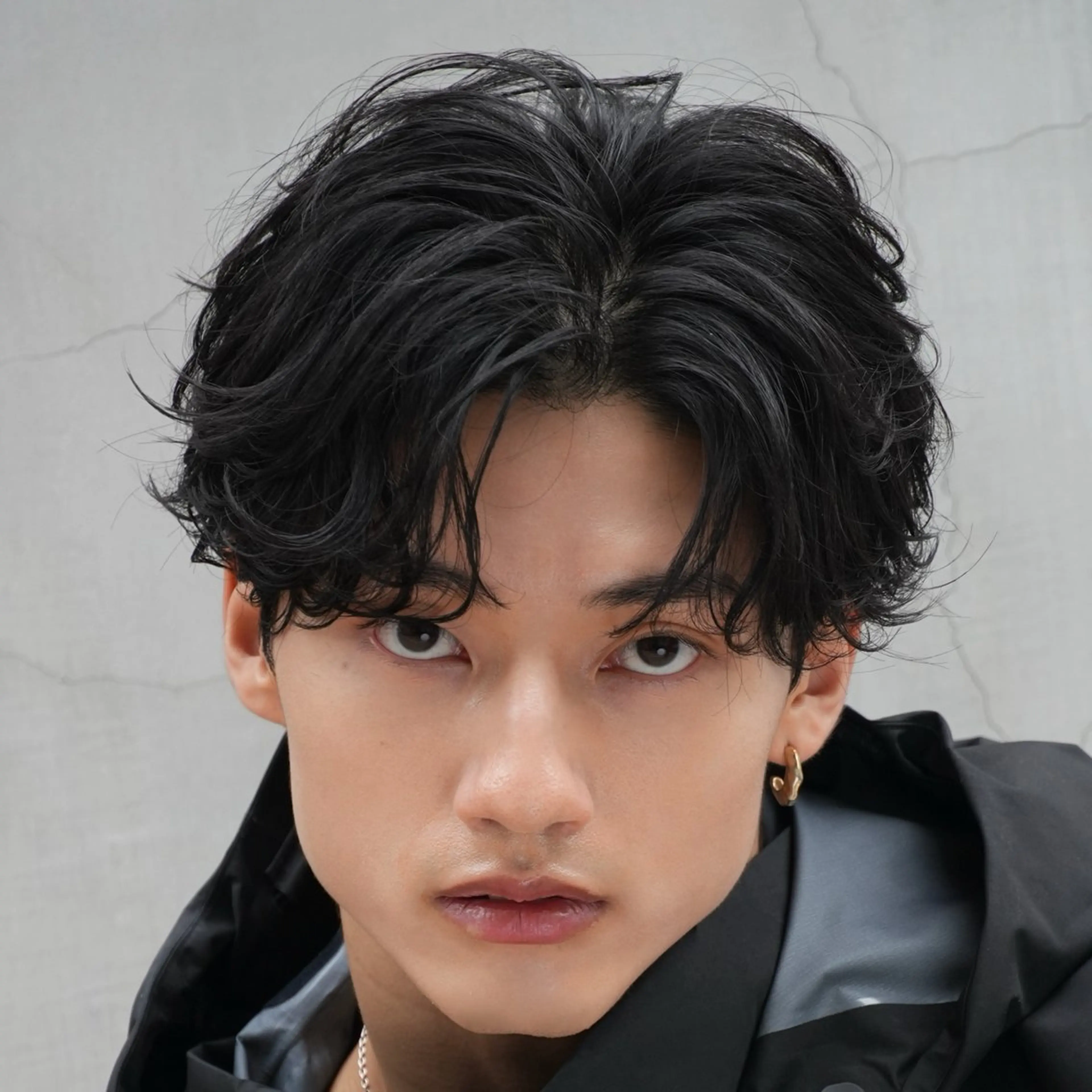 パーマ メンズ センターパート フェザーパーマ マッシュ メンズパーマ プードルパーマ カット パーマ 仙台メンズパーマ/ fifth/丸山佳叶のヘアスタイル