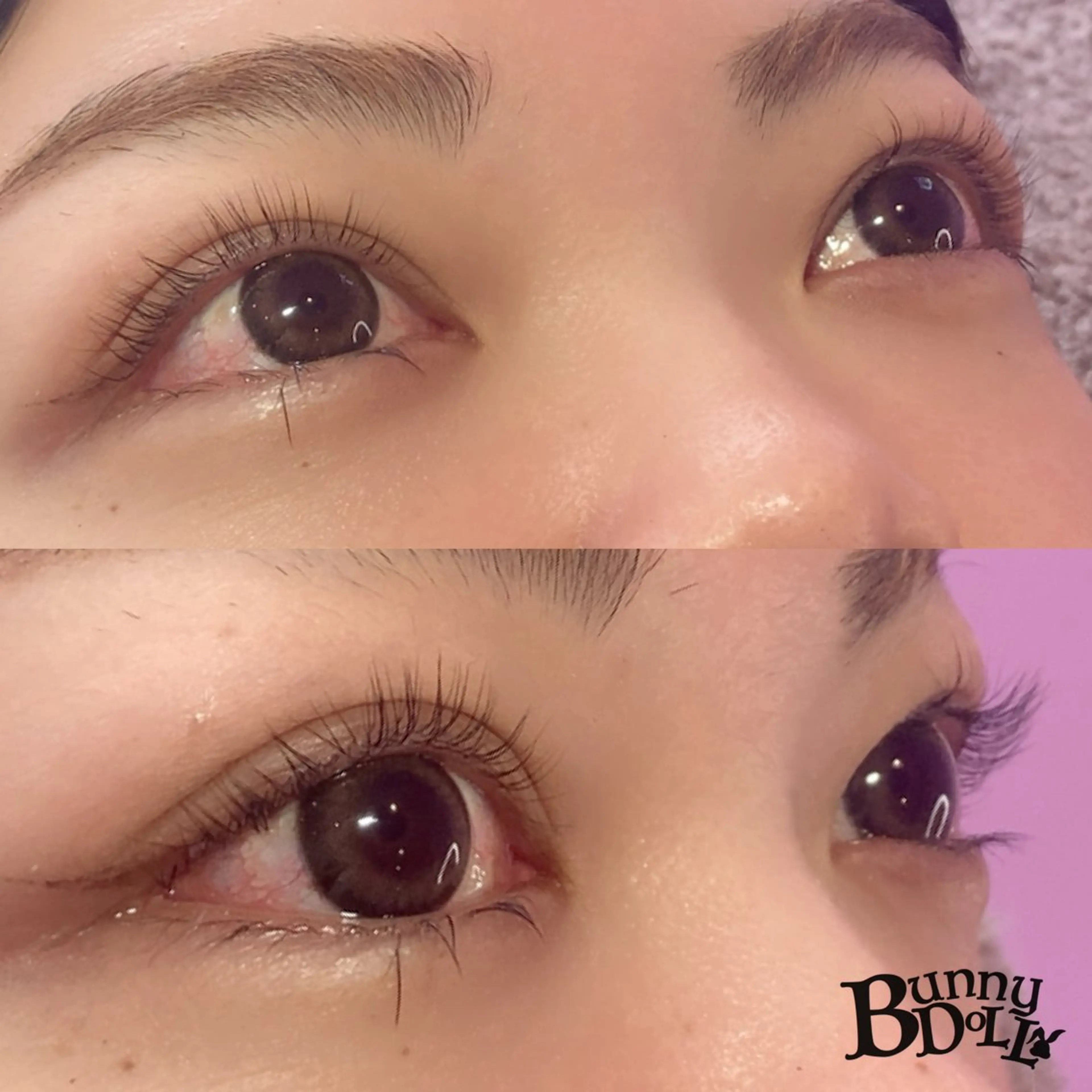 マツエク・マツパ 一重×まつ毛パーマ BunnyDoll所属・糸数 桃子のマツエク・マツパデザイン