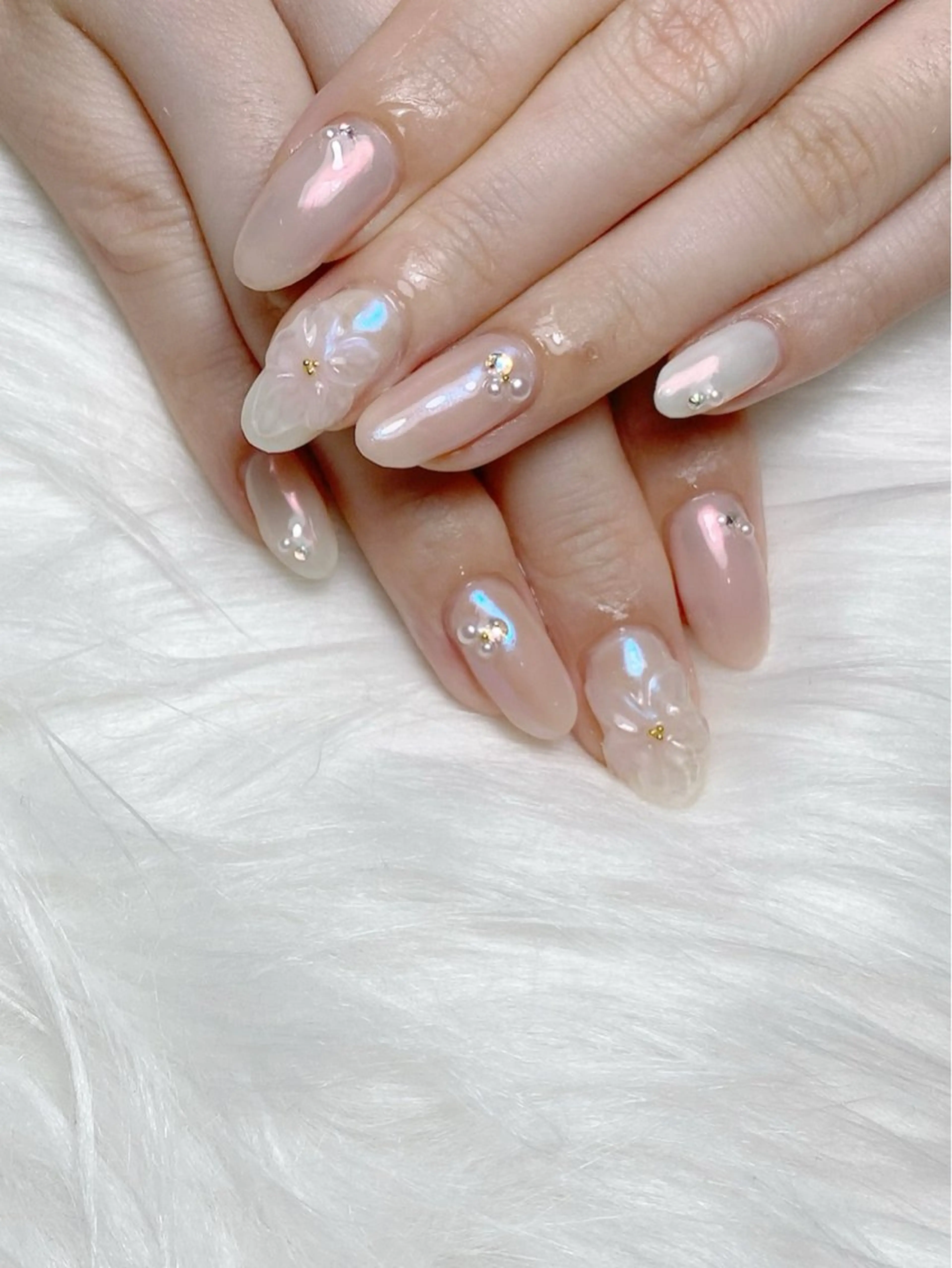 ネイル ミラーネイル LizNail MARINAのネイルデザイン