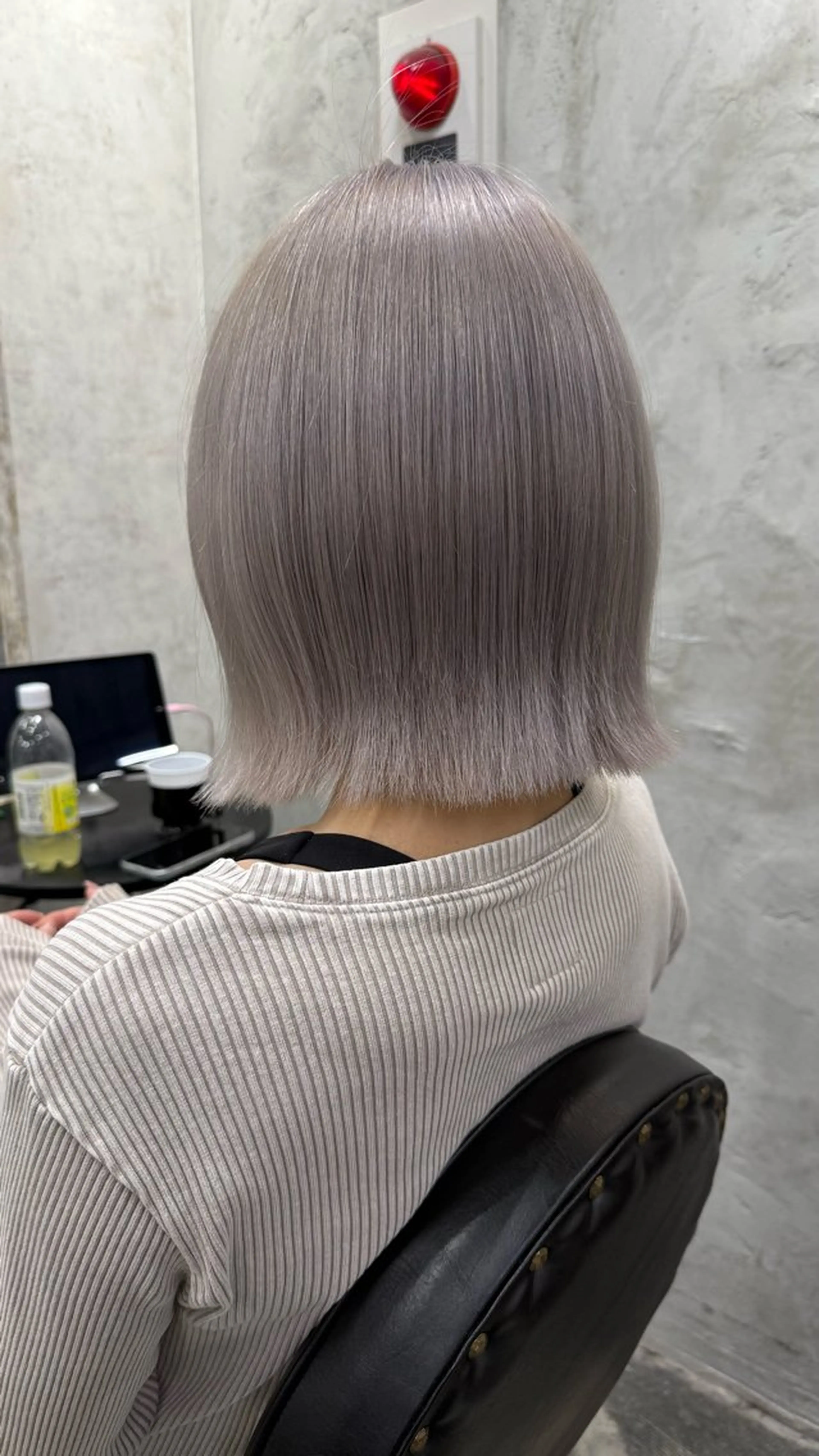 ミディアム カラー ヘアカラー トリートメント ハイトーン/ブリーチ MAYURI🌺横浜のヘアスタイル