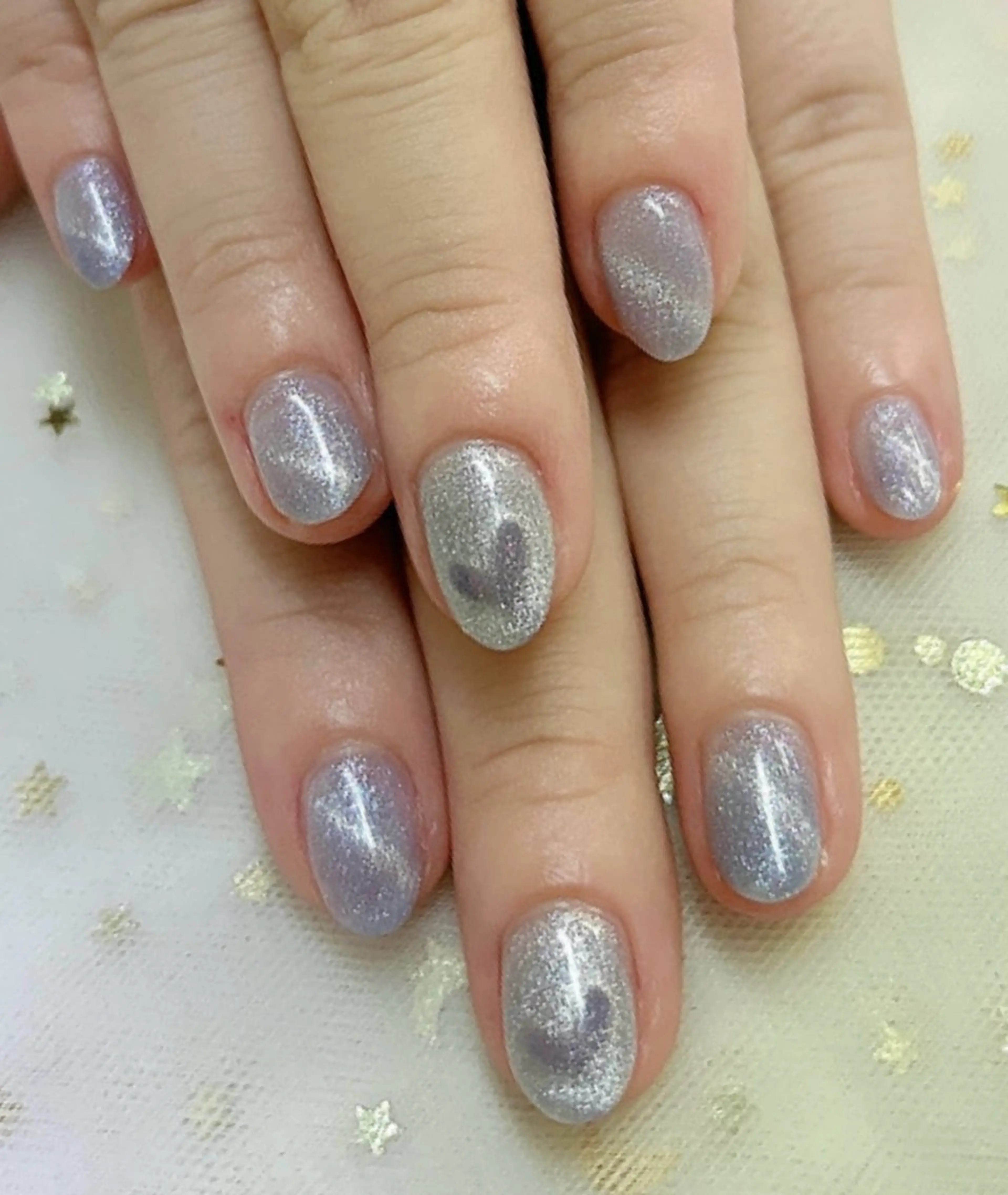 ネイル マグネットネイル ハンドネイル 上福岡 らんらんのネイルデザイン