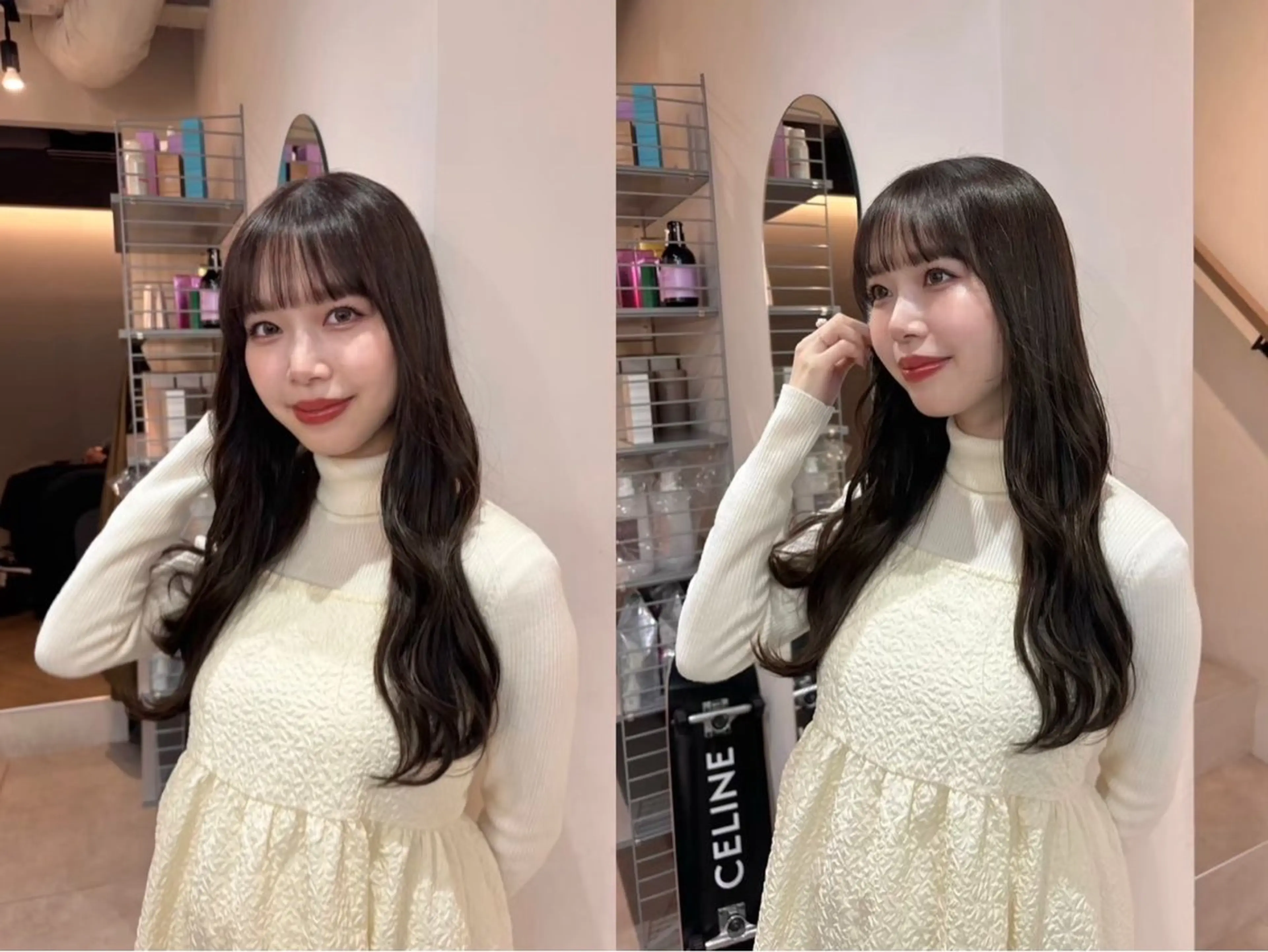 ロング カラー ヘアカラー 植野 さくらのヘアスタイル