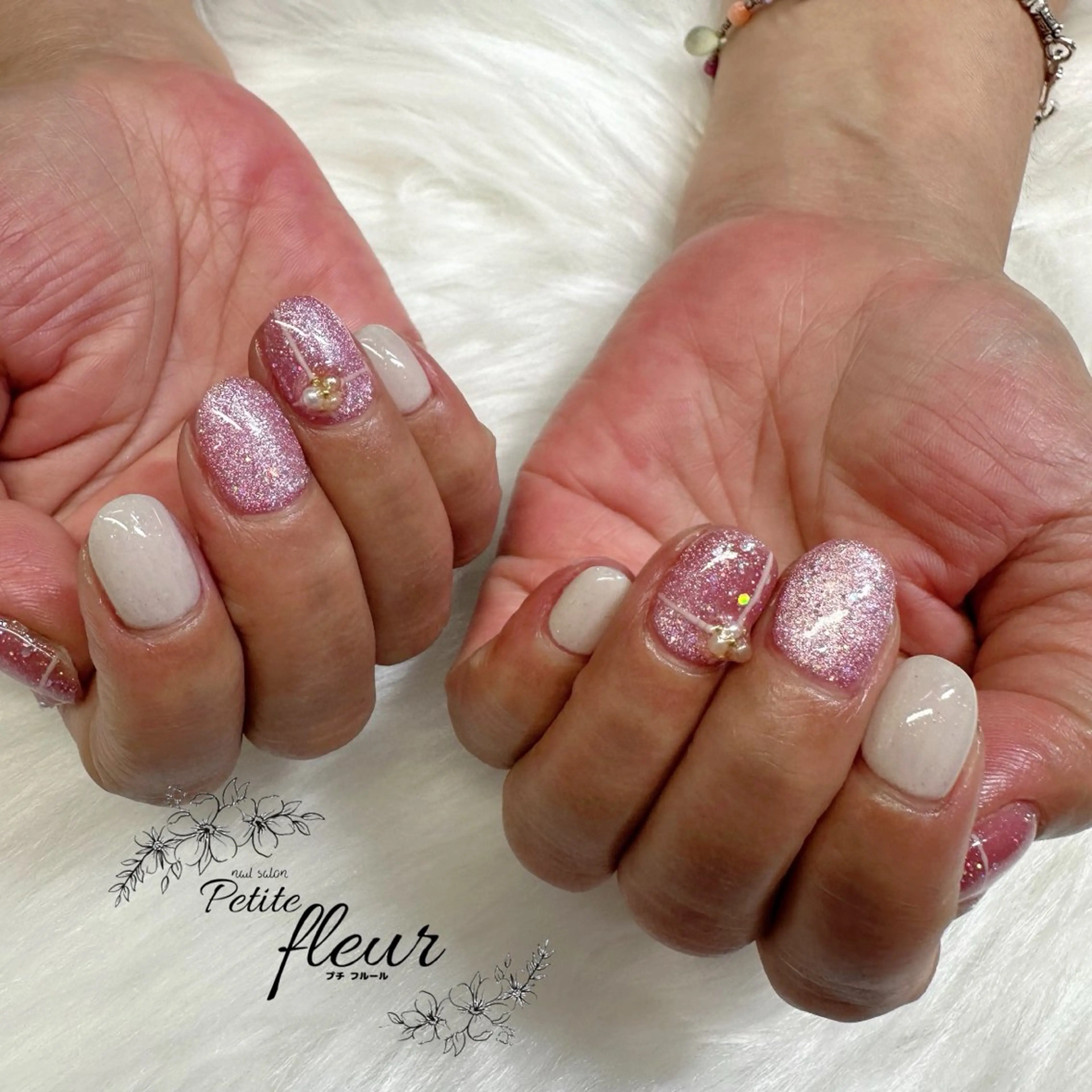 ネイル 冬ネイル クリスマス ❁⃘*。Petite fleur❁⃘*りさのネイルデザイン