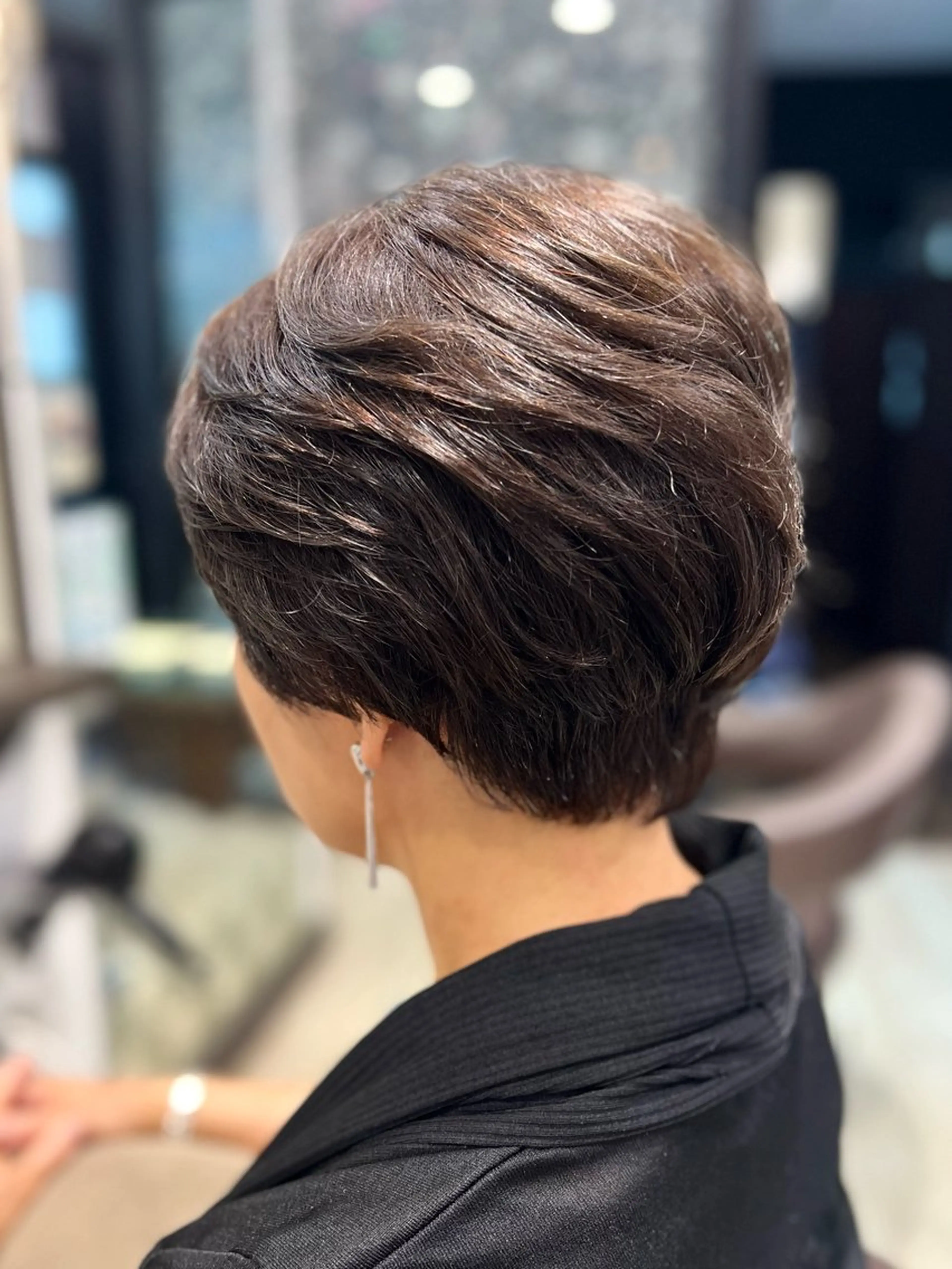 ショート カラー 髪質改善 トリートメント kataoka ryotaのヘアスタイル