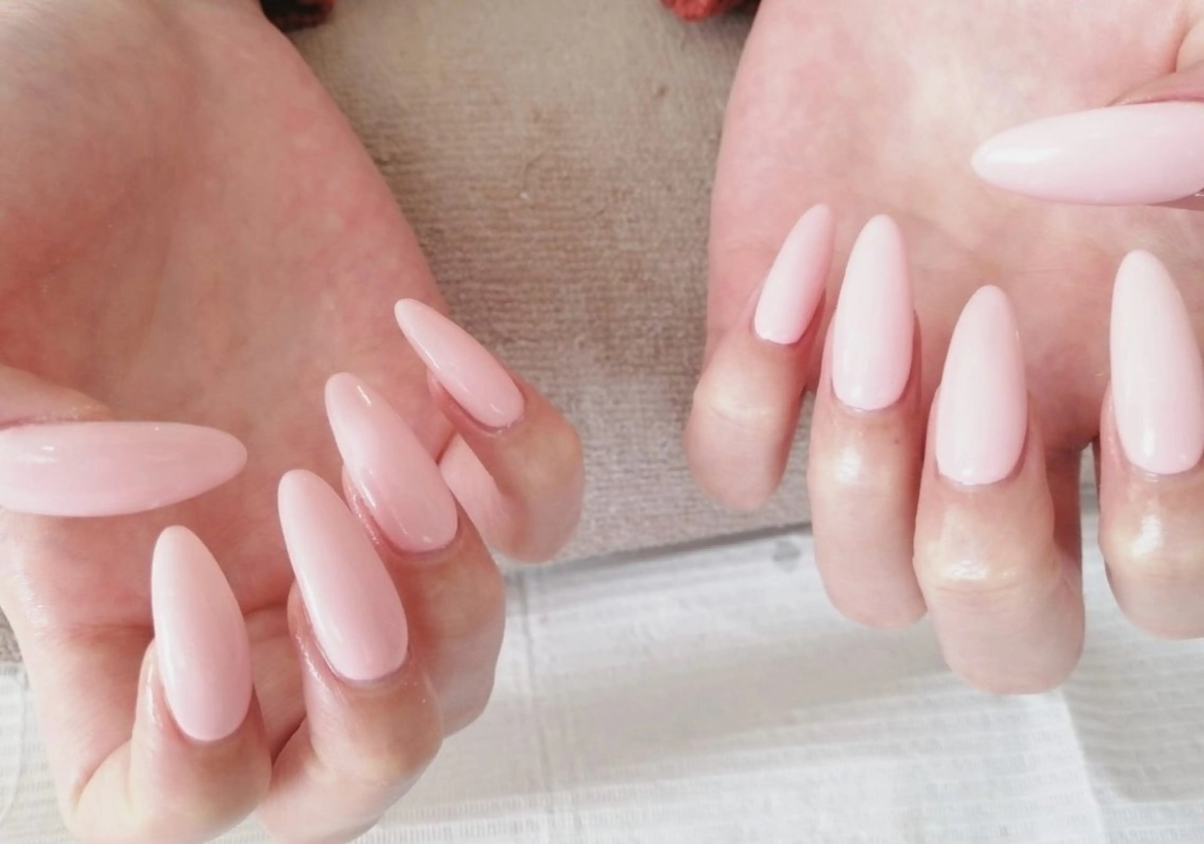 【オフ、ケア込】平日10時​〜​15時半スタートのみ！シンプルネイル『Jr.サンド』コース【リクエスト予約のみ】の写真