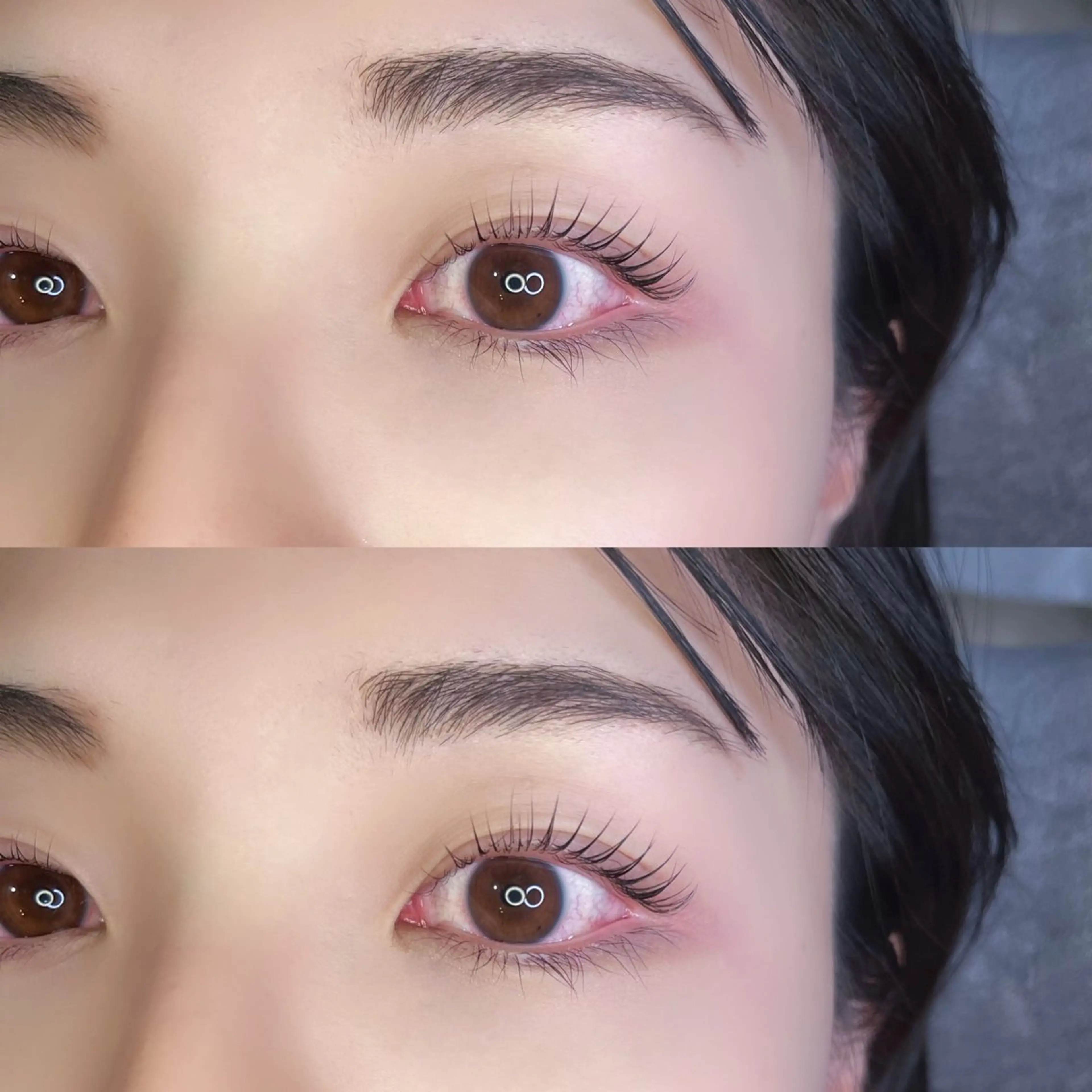 マツエク・マツパ 束感まつ毛 韓国風マツエク パリジェンヌラッシュリフト まつげパーマ 一重×まつ毛パーマ 眉毛/まつ毛パーマ/WAX脱毛 Navillera 自由が丘所属・眉毛／まつ毛サロン Ayamiのマツエク・マツパデザイン