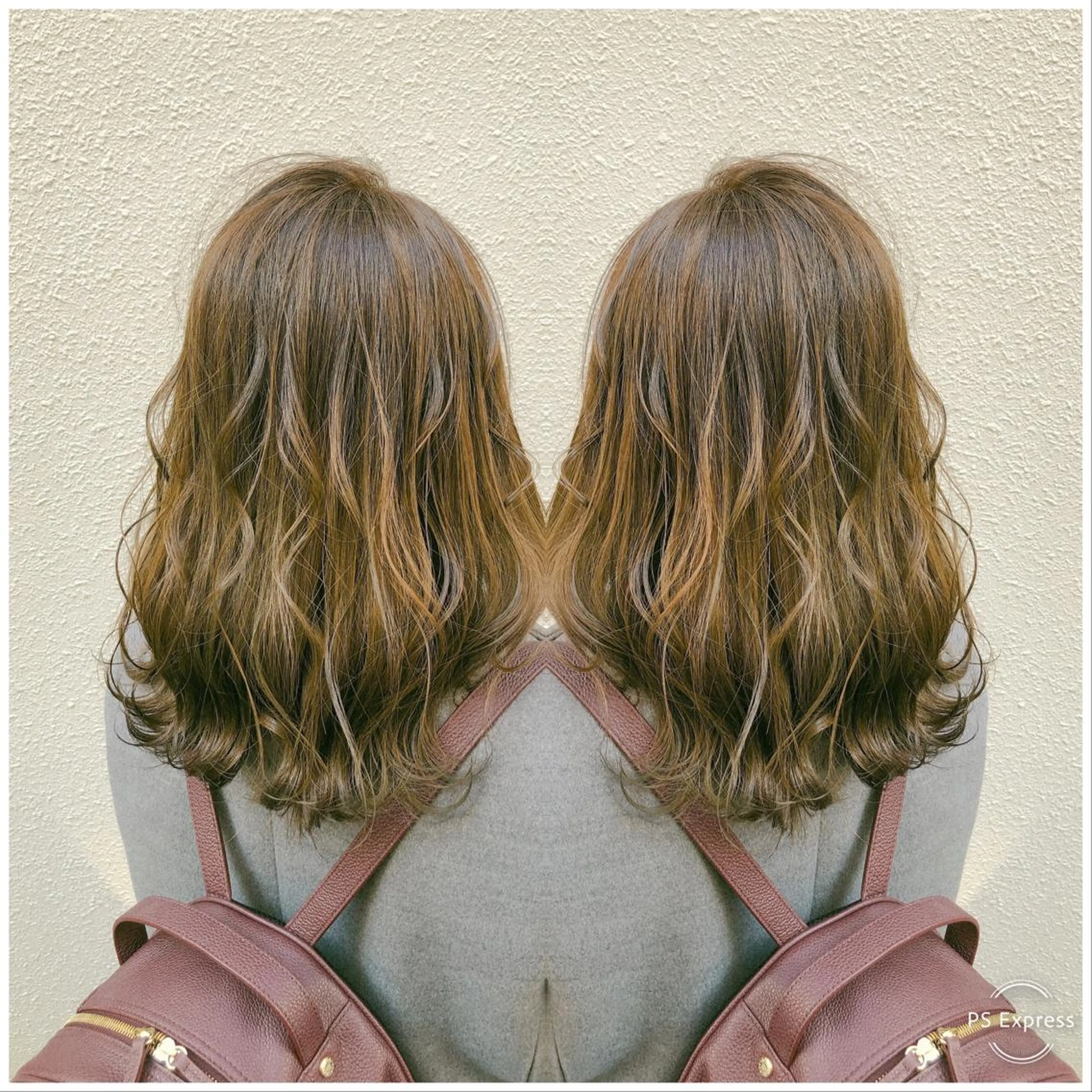 セミロング ハイライト OxO Hair 【オーヘアー】所属・🌼おがわたくや🌼 髪質改善のヘアスタイル