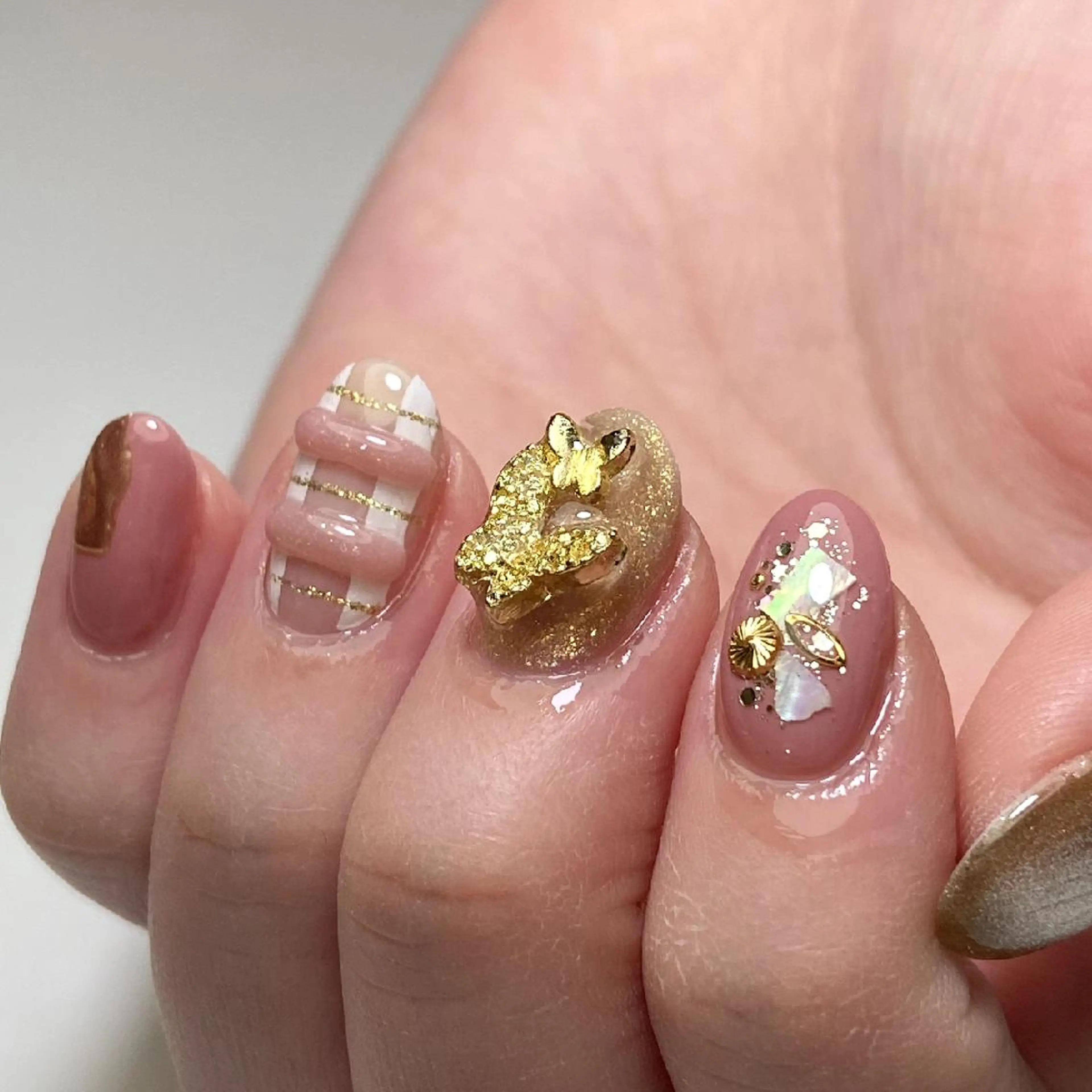ネイル アートネイル ニュアンスネイル nail salon Lumièreのネイルデザイン