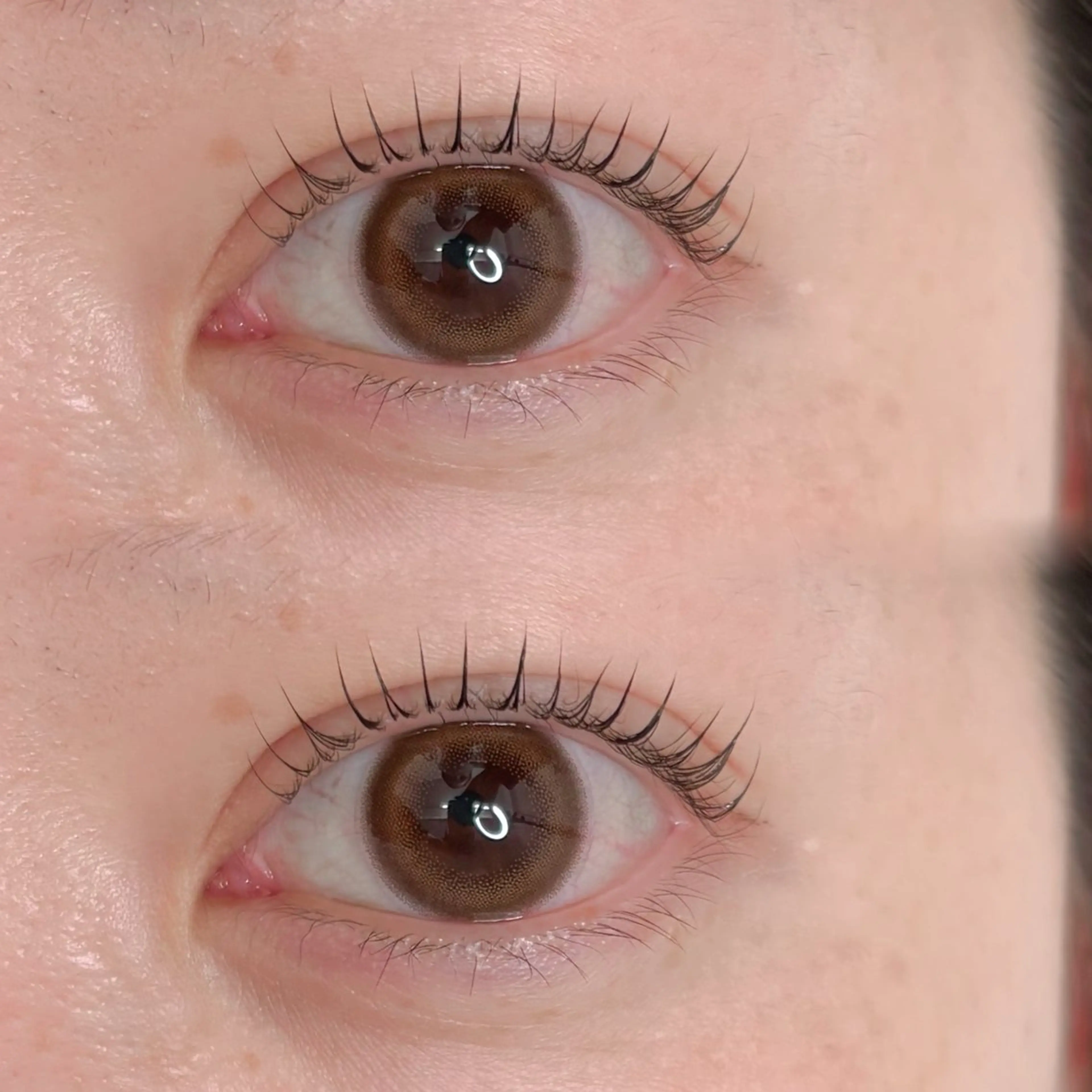 マツエク・マツパ ナチュラル まつげパーマ 一重×まつ毛パーマ マツパ Noel 【ノエル】 ゆうなのマツエク・マツパデザイン