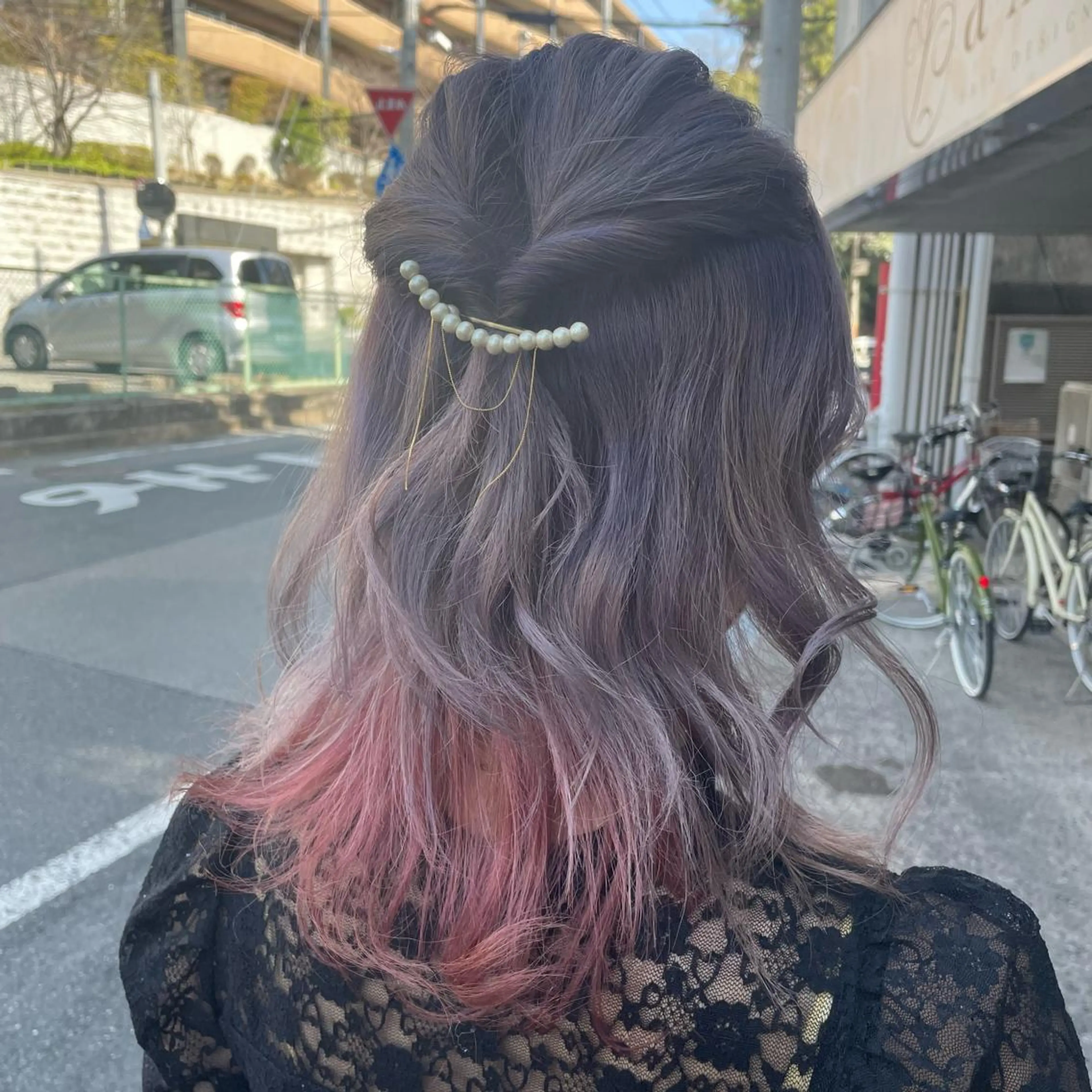 インナーカラー+オンカラー+トリートメント¥18,260~→¥12,760~の写真