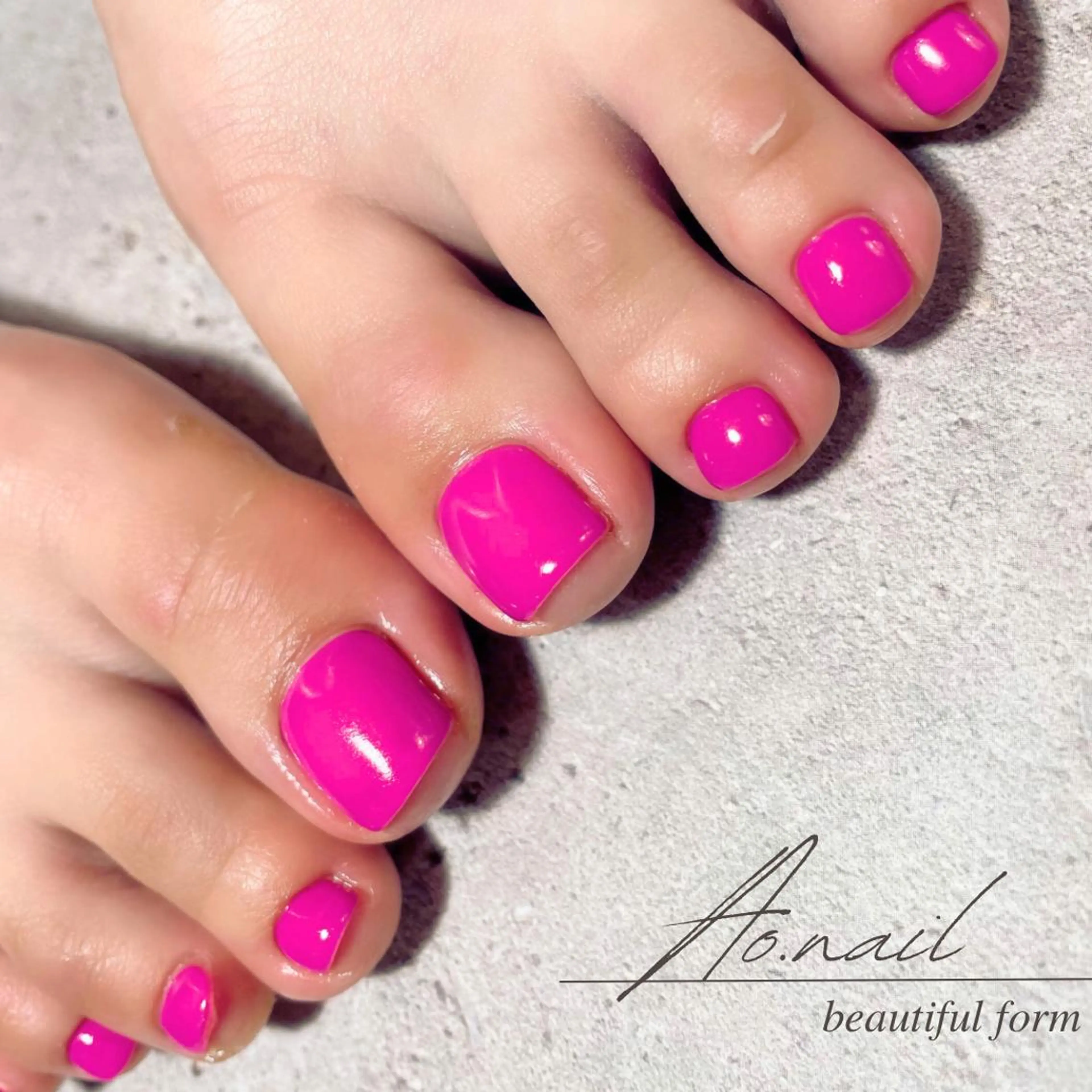 《FOOT》🩶シンプル派の方🩶 美フォルムSimple course✔️マグネットも可🧲の写真