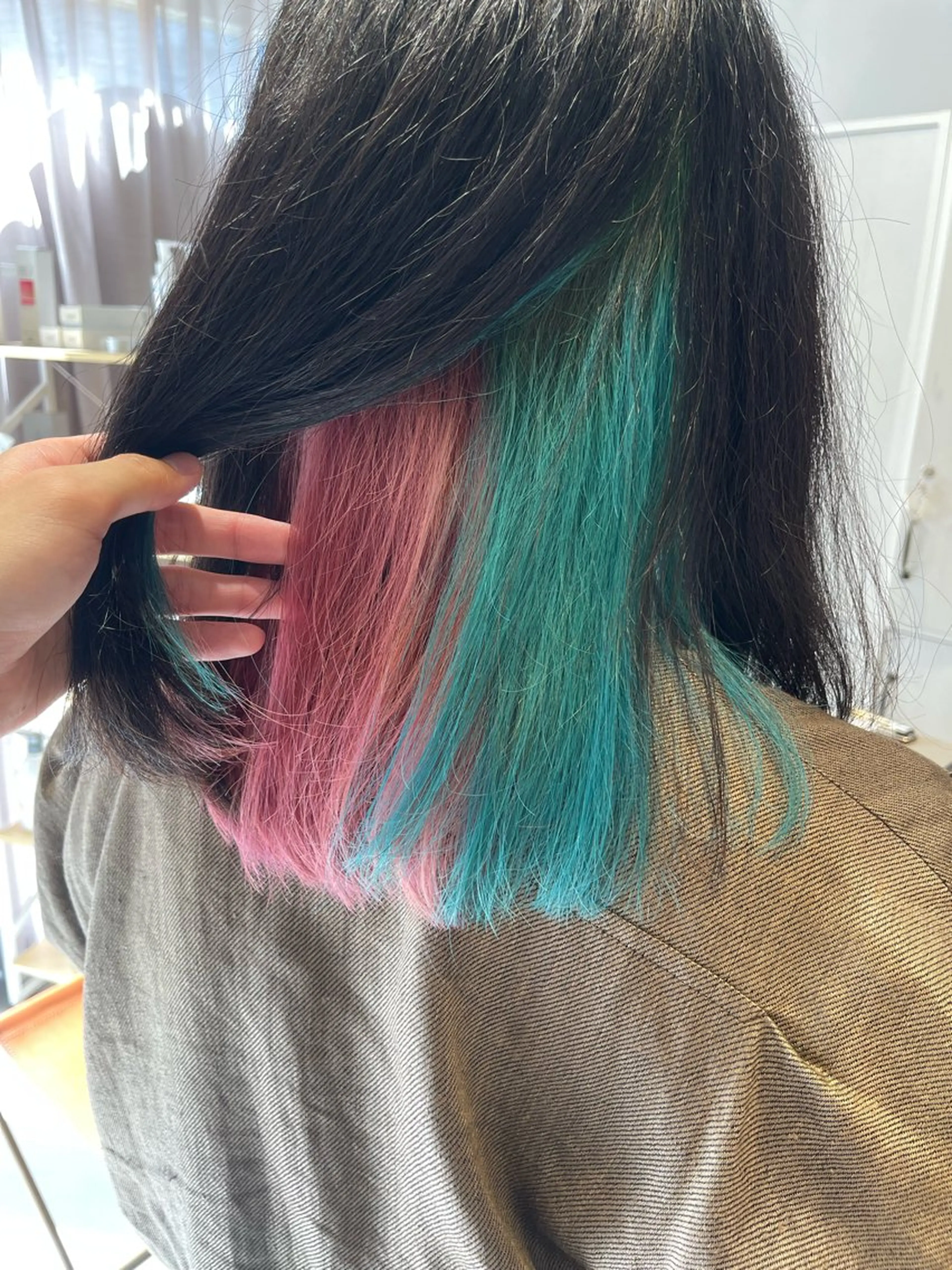 セミロング カラー Le rond所属・はる とのヘアスタイル