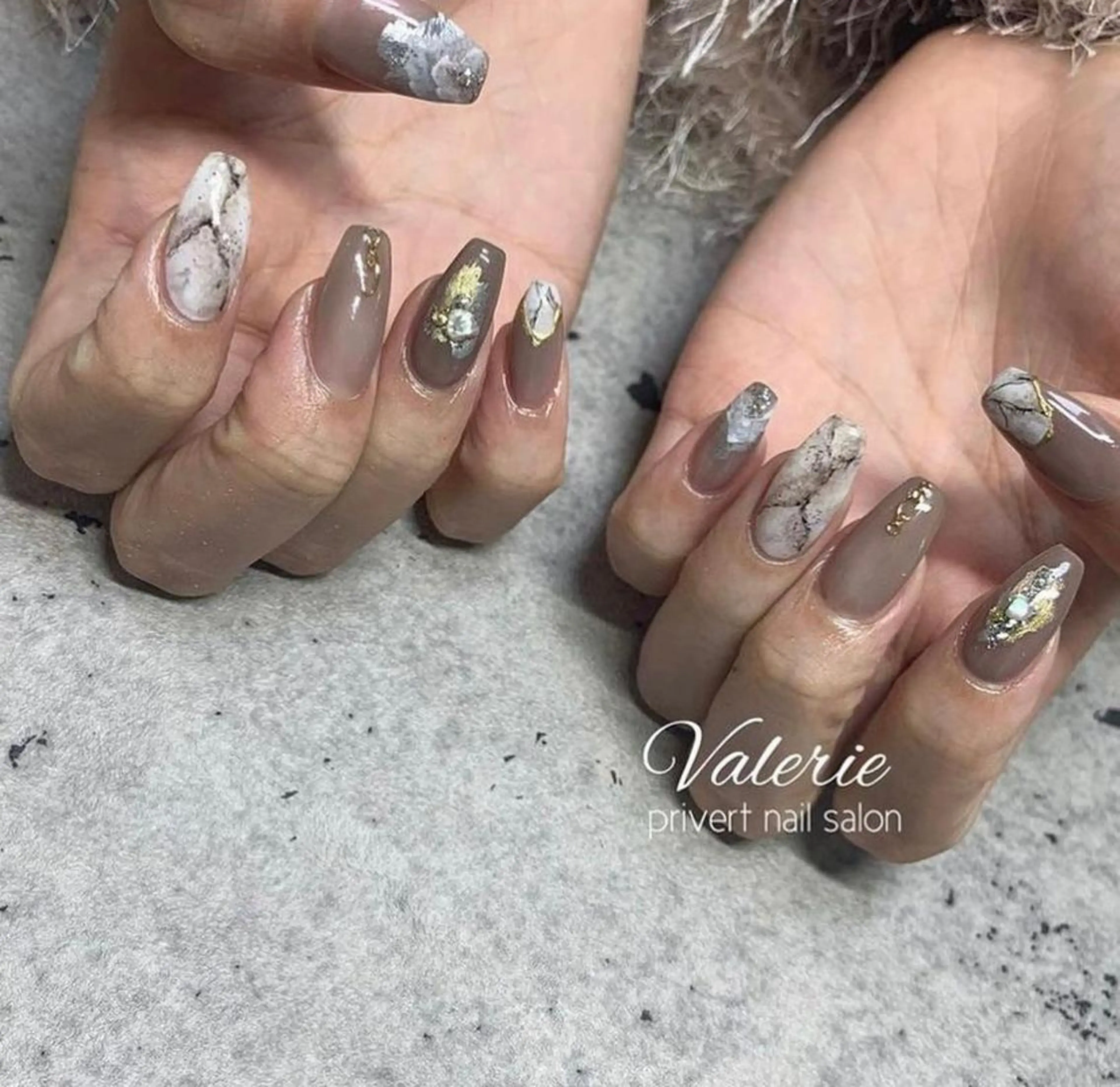 ネイル private nailsalon valerie所属・valerie /  miyuのネイルデザイン