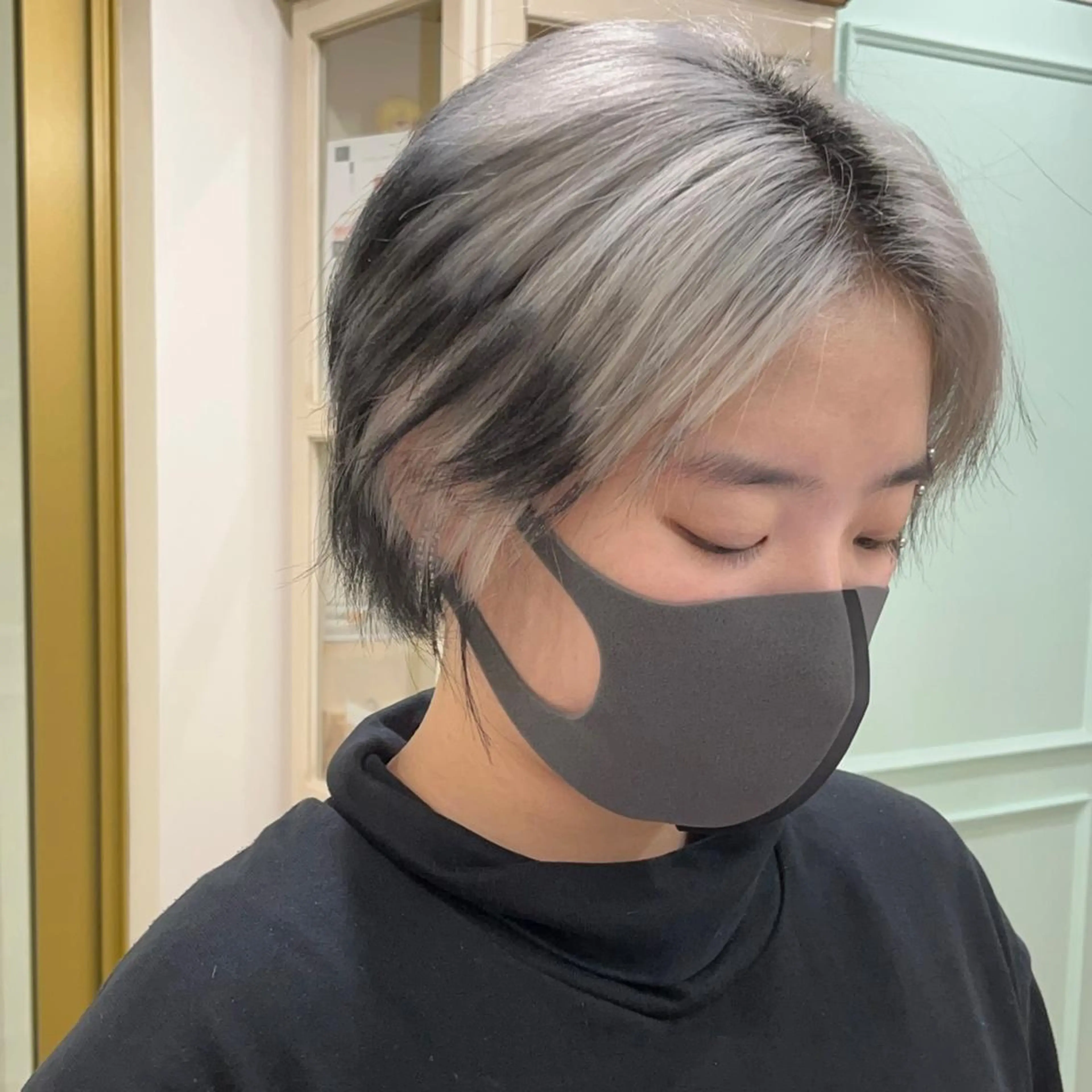 ショート カラー MOE🐈‍⬛🎀 エクステ/ワンホンのヘアスタイル