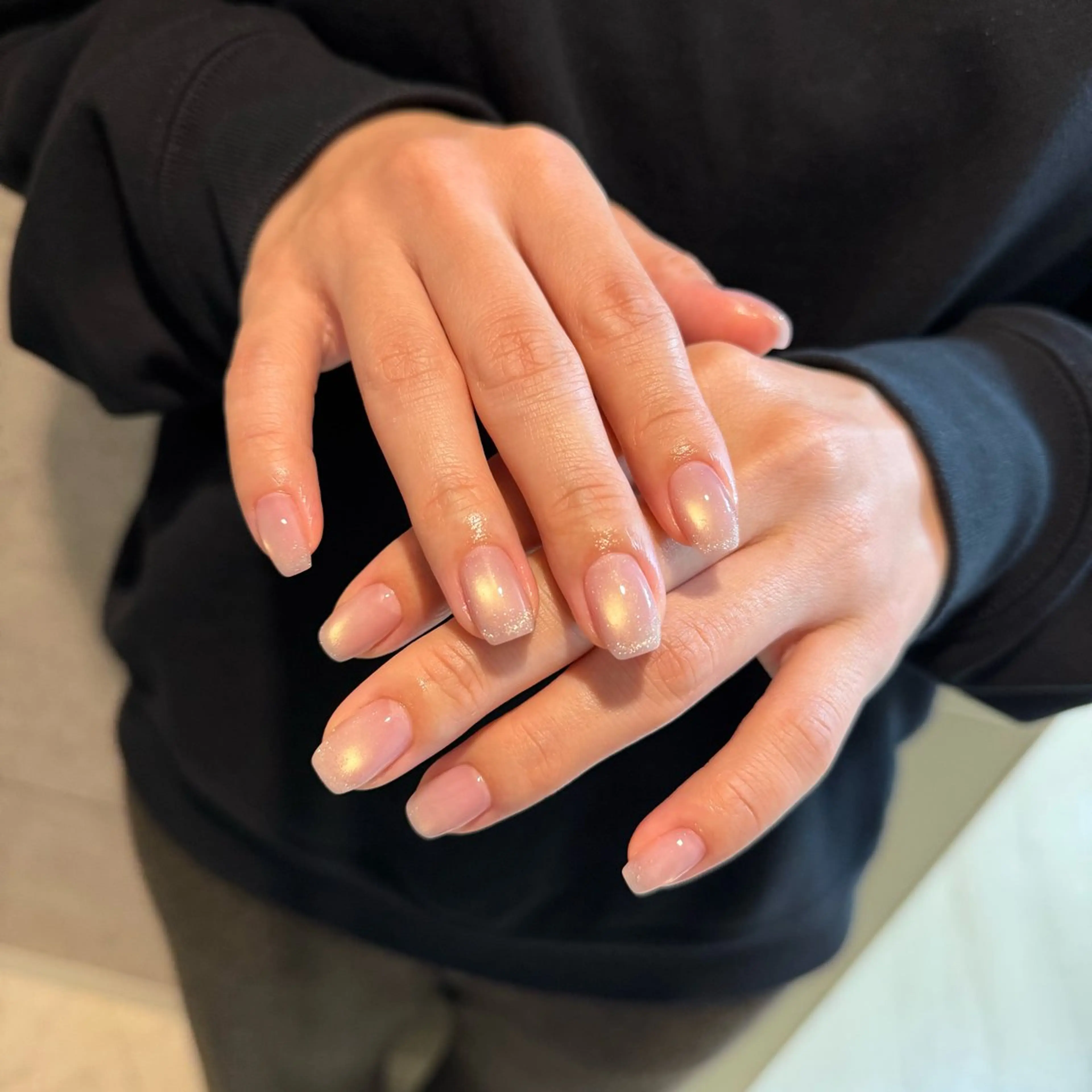 ネイル ラメ(グリッター) ワンカラーネイル ハンドネイル nailsalon NANAのネイルデザイン