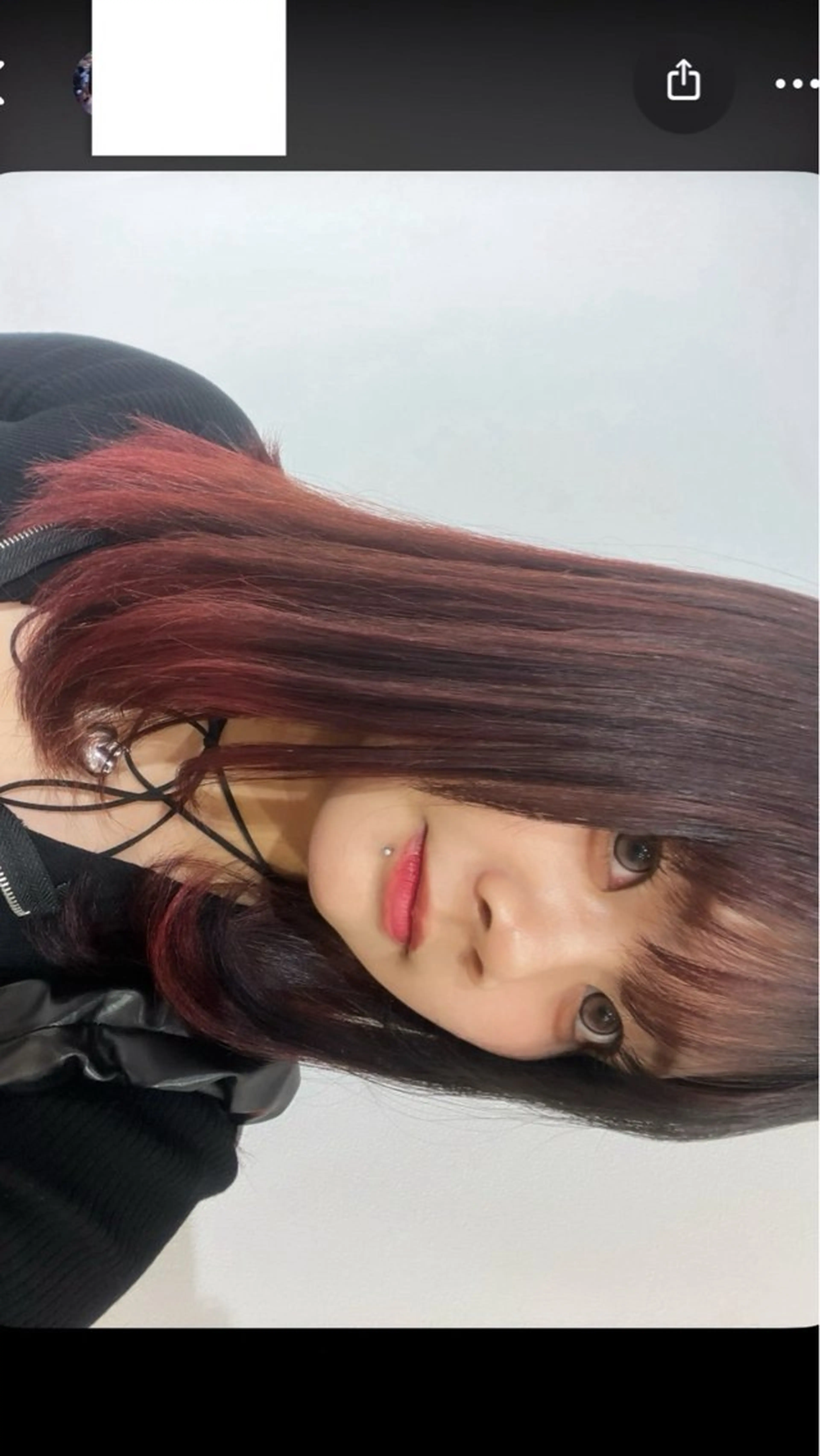 【絶妙な色彩】ケア剤込み◎肌なじみの良いワンポイントブリーチで、上質な抜け感と個性を演出❣️¥13,500の写真