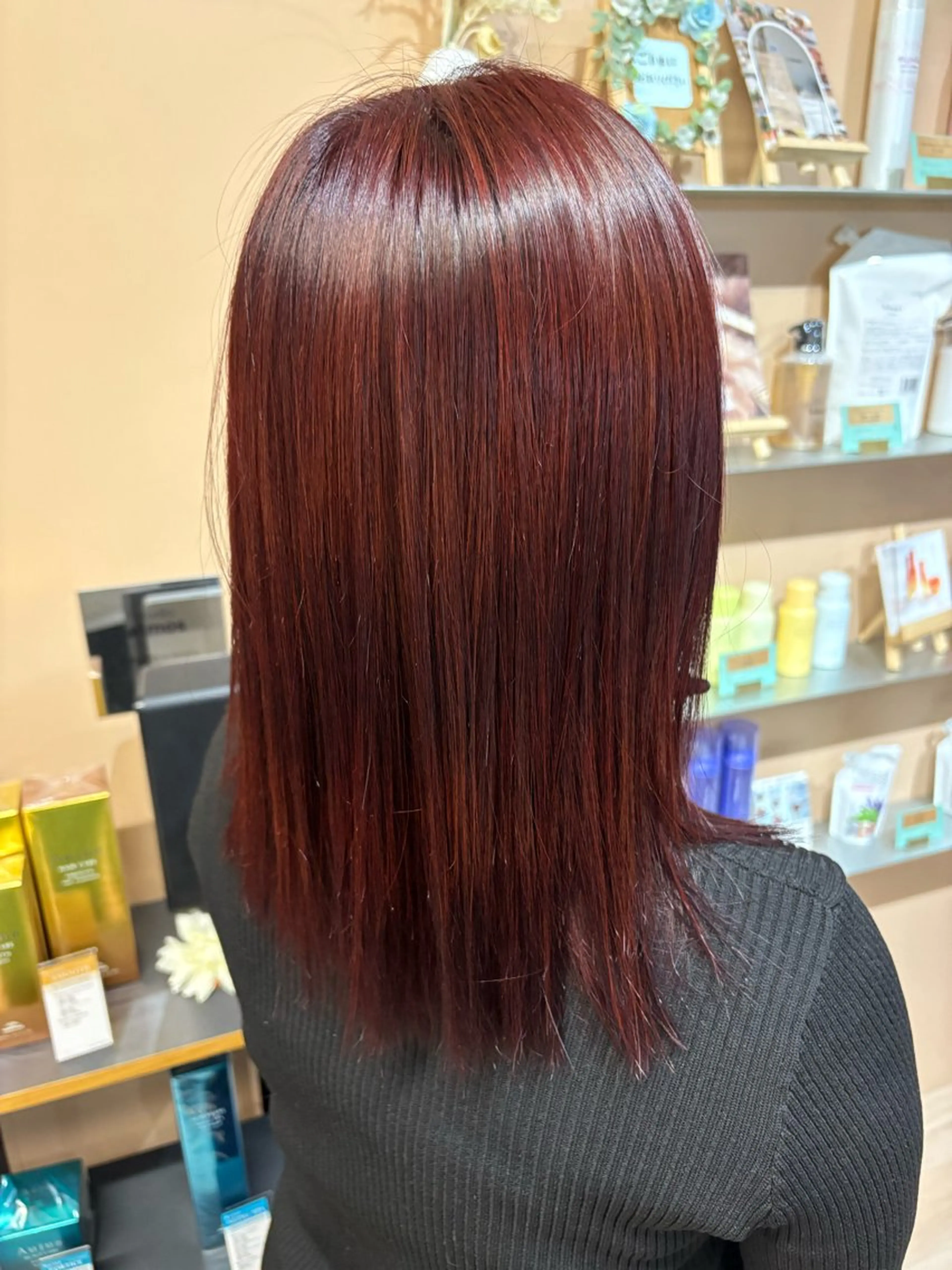 カラー カット ヘアカラー 【艶カラー】 柏原航世のヘアスタイル