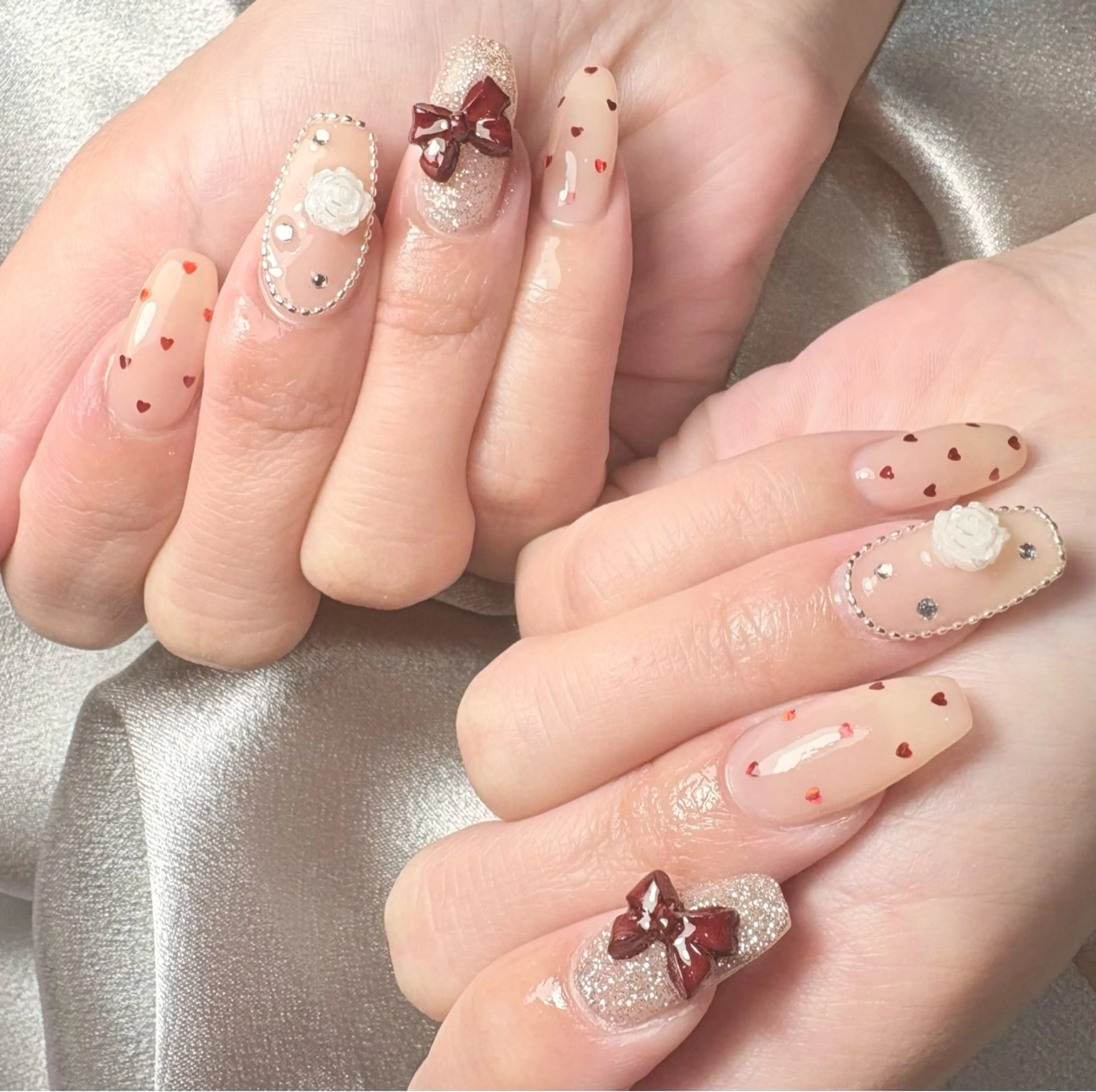 ネイル ハンドネイル 山科駅徒歩3分❣️ 代表　紗恵子のネイルデザイン