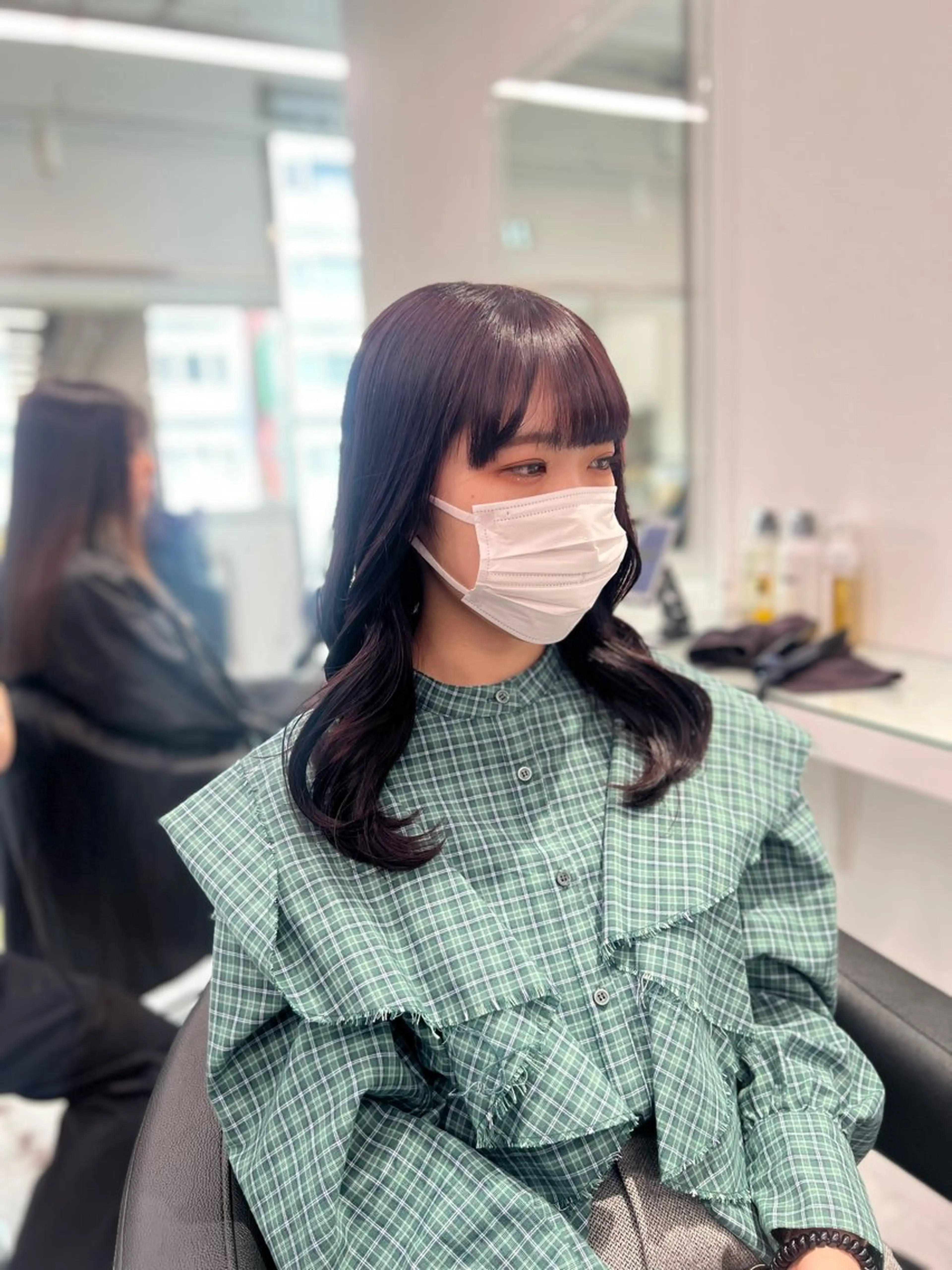 カラー ヘアカラー トリートメント ヘッドスパ ヘアセット ブリーチなし透明感 💗RYOTAのヘアスタイル
