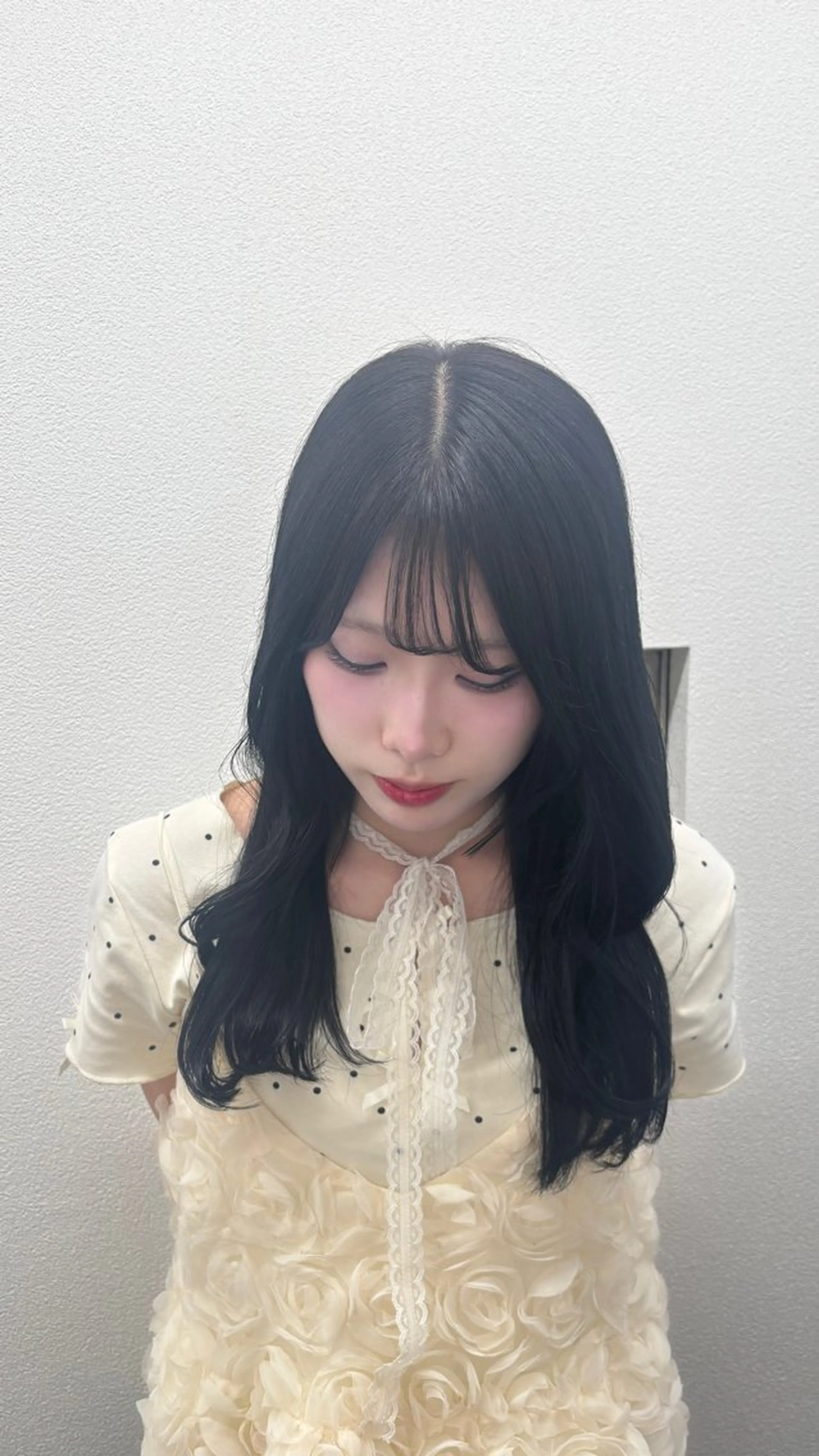 ロング HINAKO🩵 寒色カラー🪽のヘアスタイル