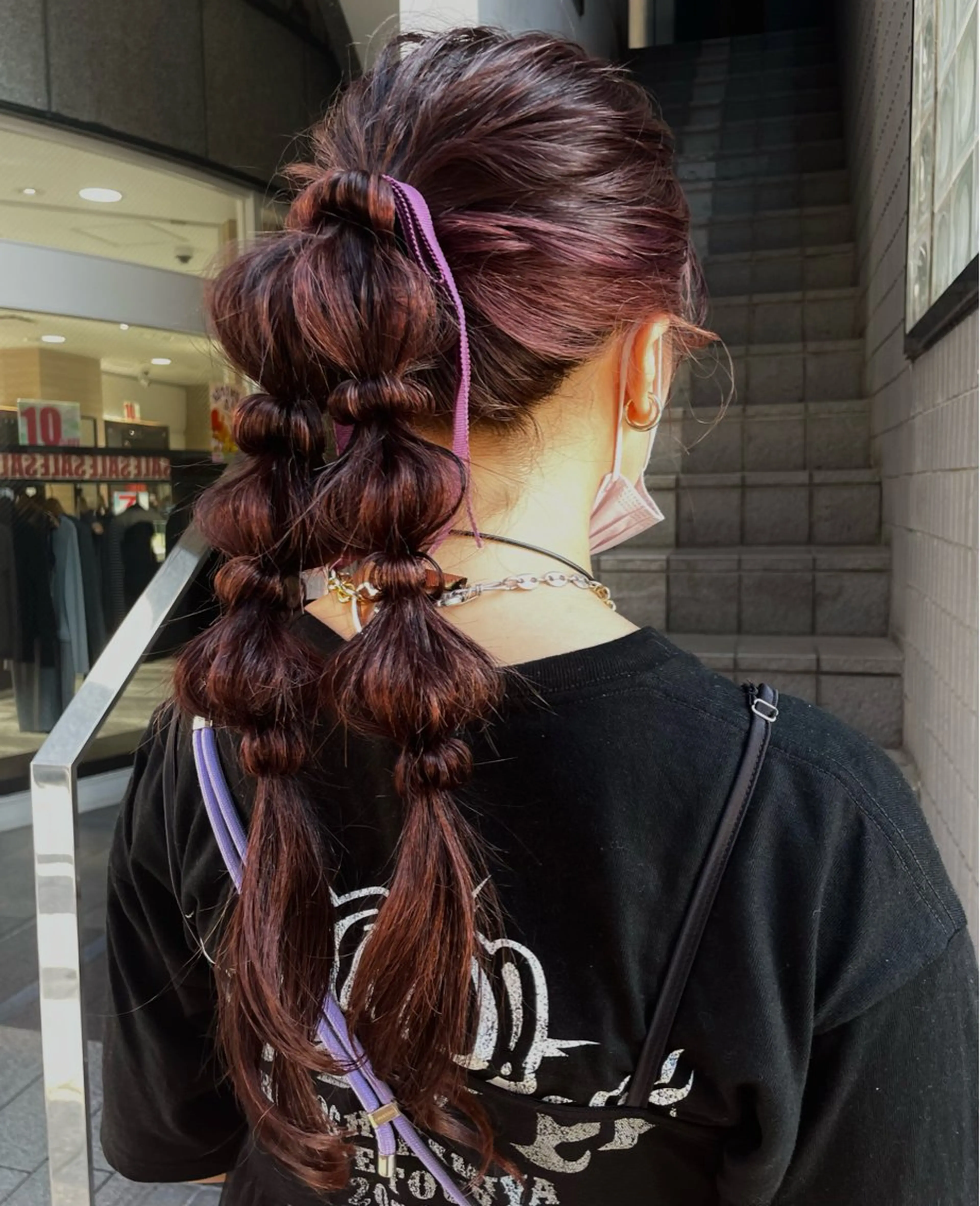 ロング ヘアアレンジ 横浜カラー/パーマ/ SAKI💫のヘアスタイル