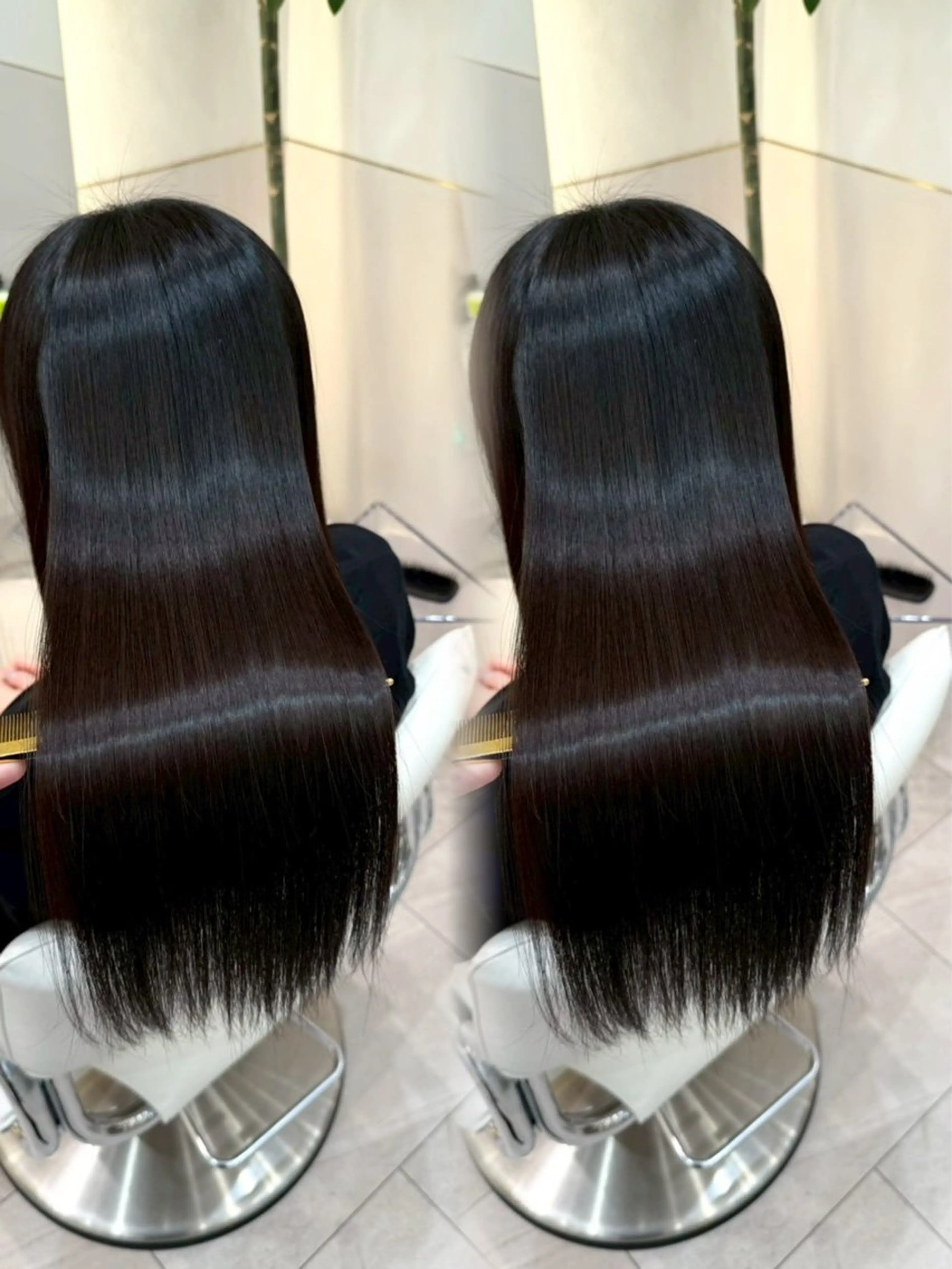 セミロング 新宿/韓国ヘア kurea🎀のヘアスタイル