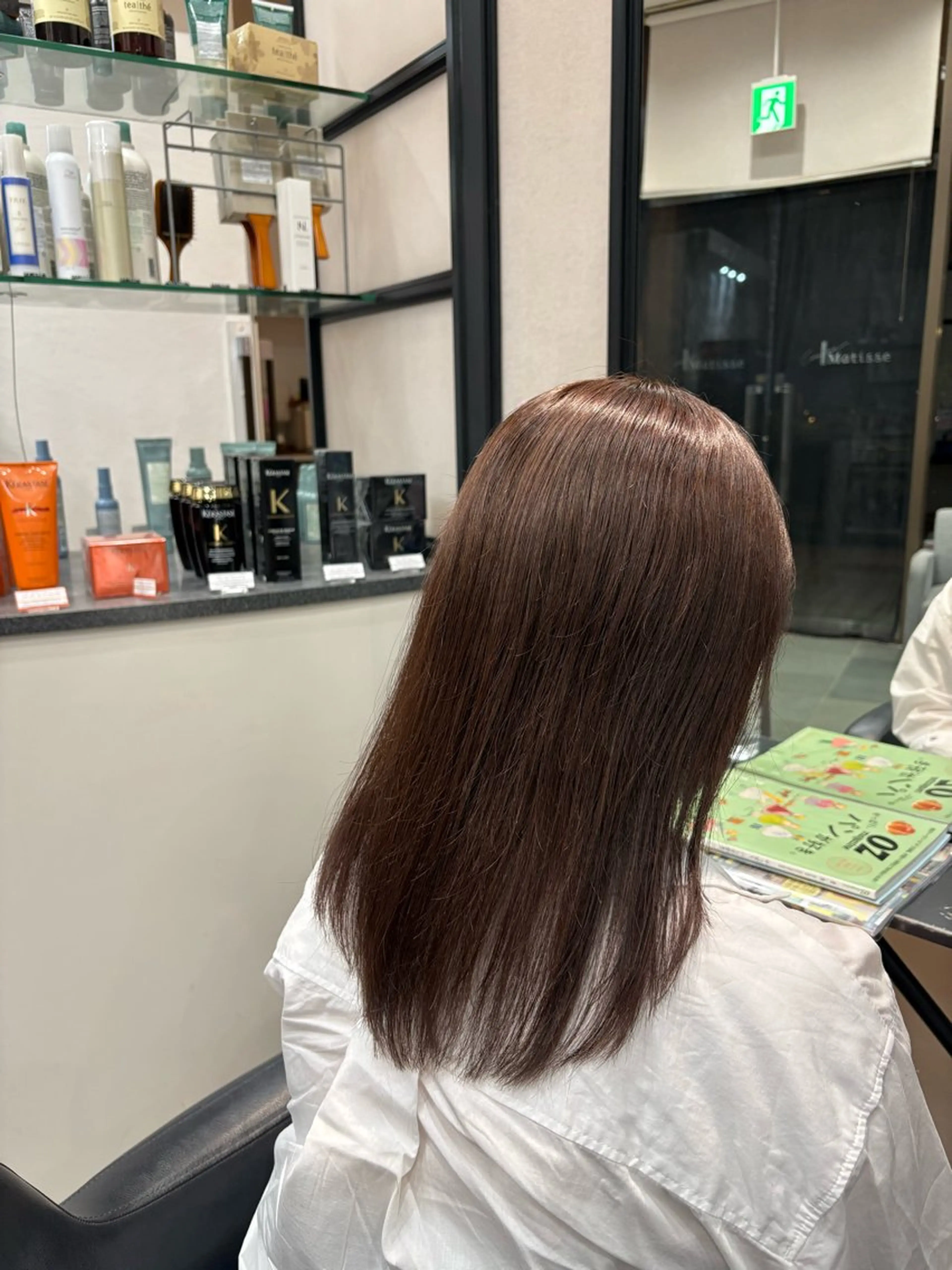 カラー 山内 友里菜のヘアスタイル