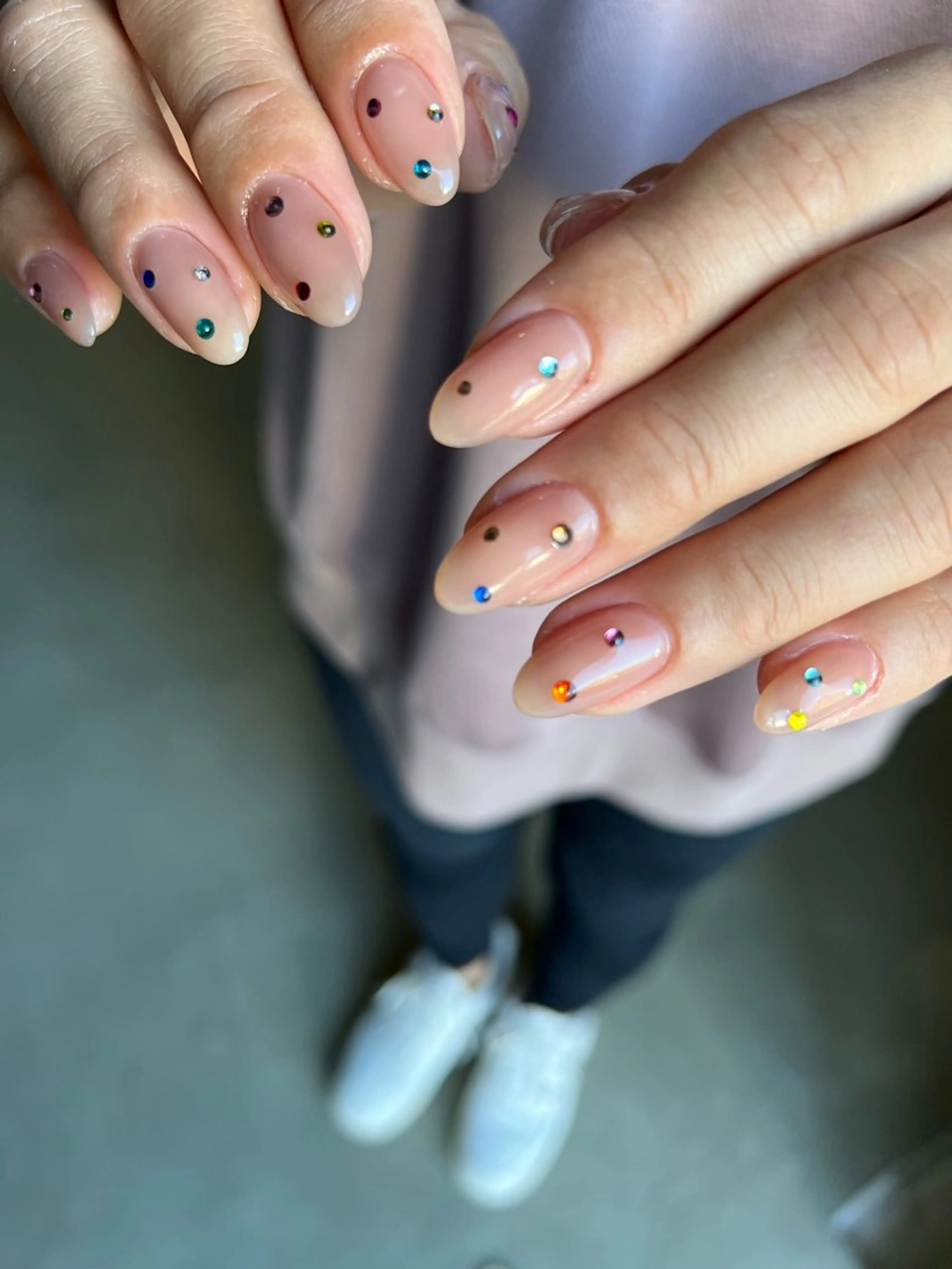 ネイル s/w ＿shokoのネイルデザイン