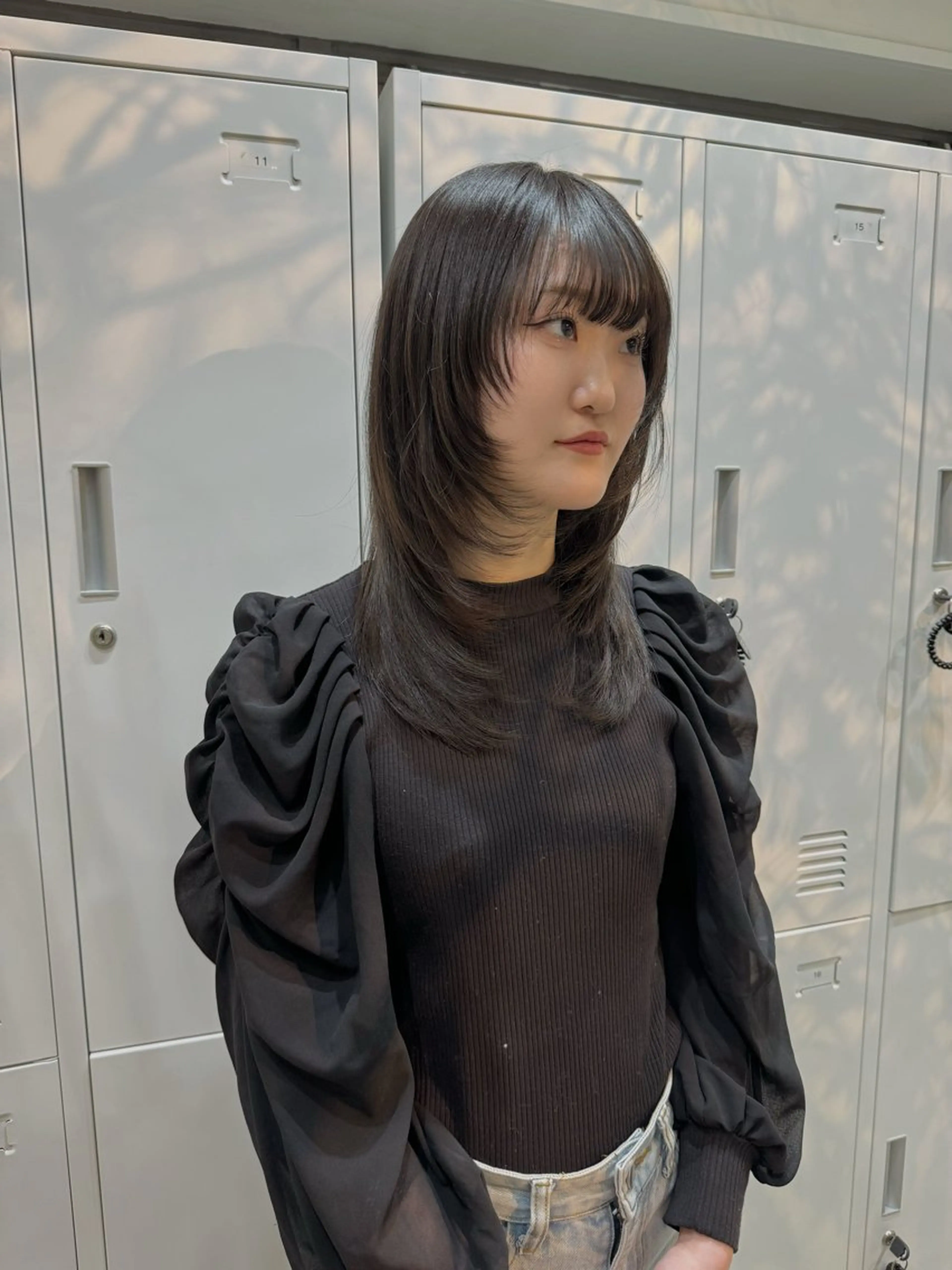 セミロング hyuga/パーマ /ニュアンスパーマのヘアスタイル