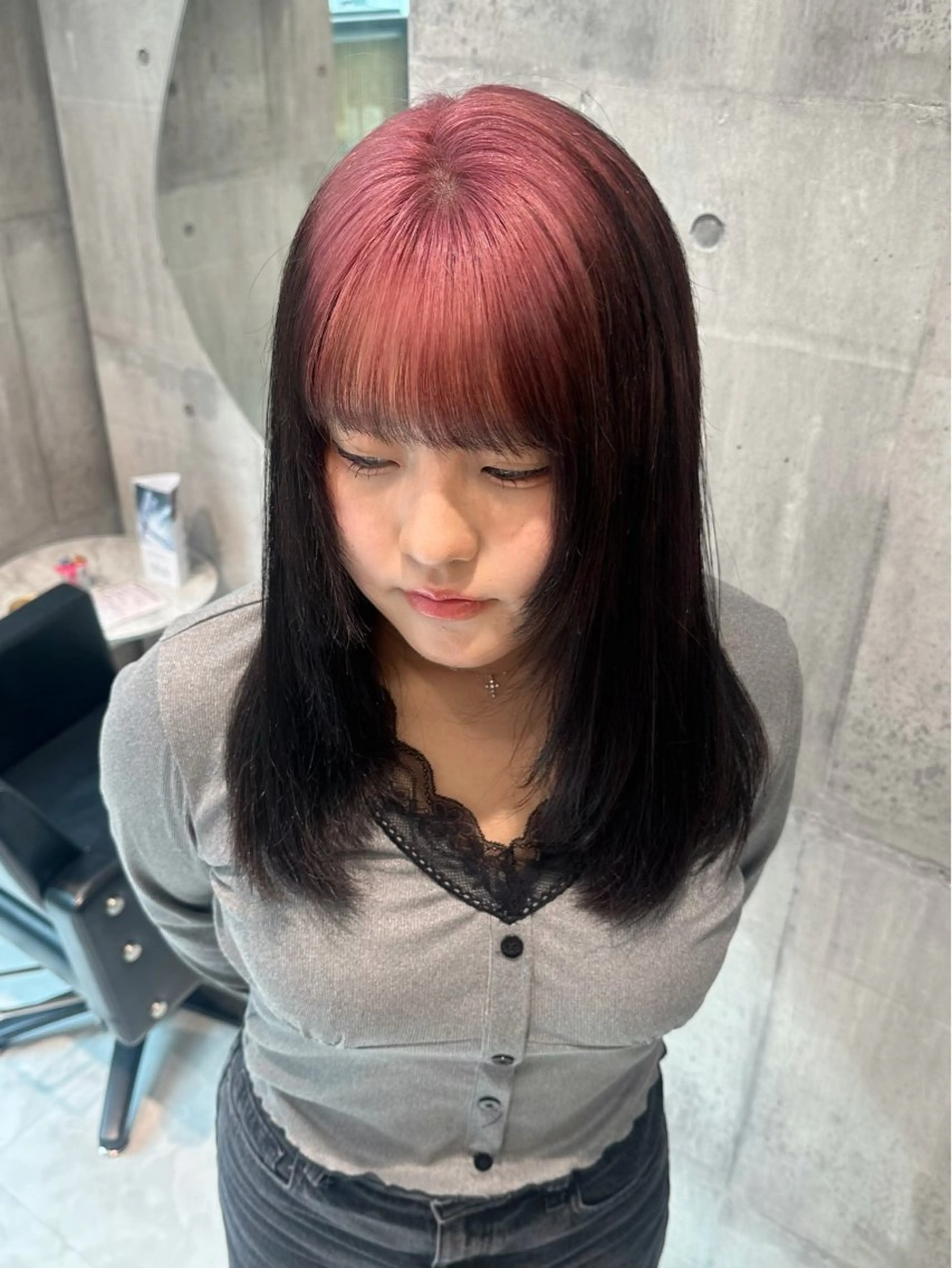 ミディアム ヘアカラー 🤍柔らかhair 🤍Kazu 🐩のヘアスタイル