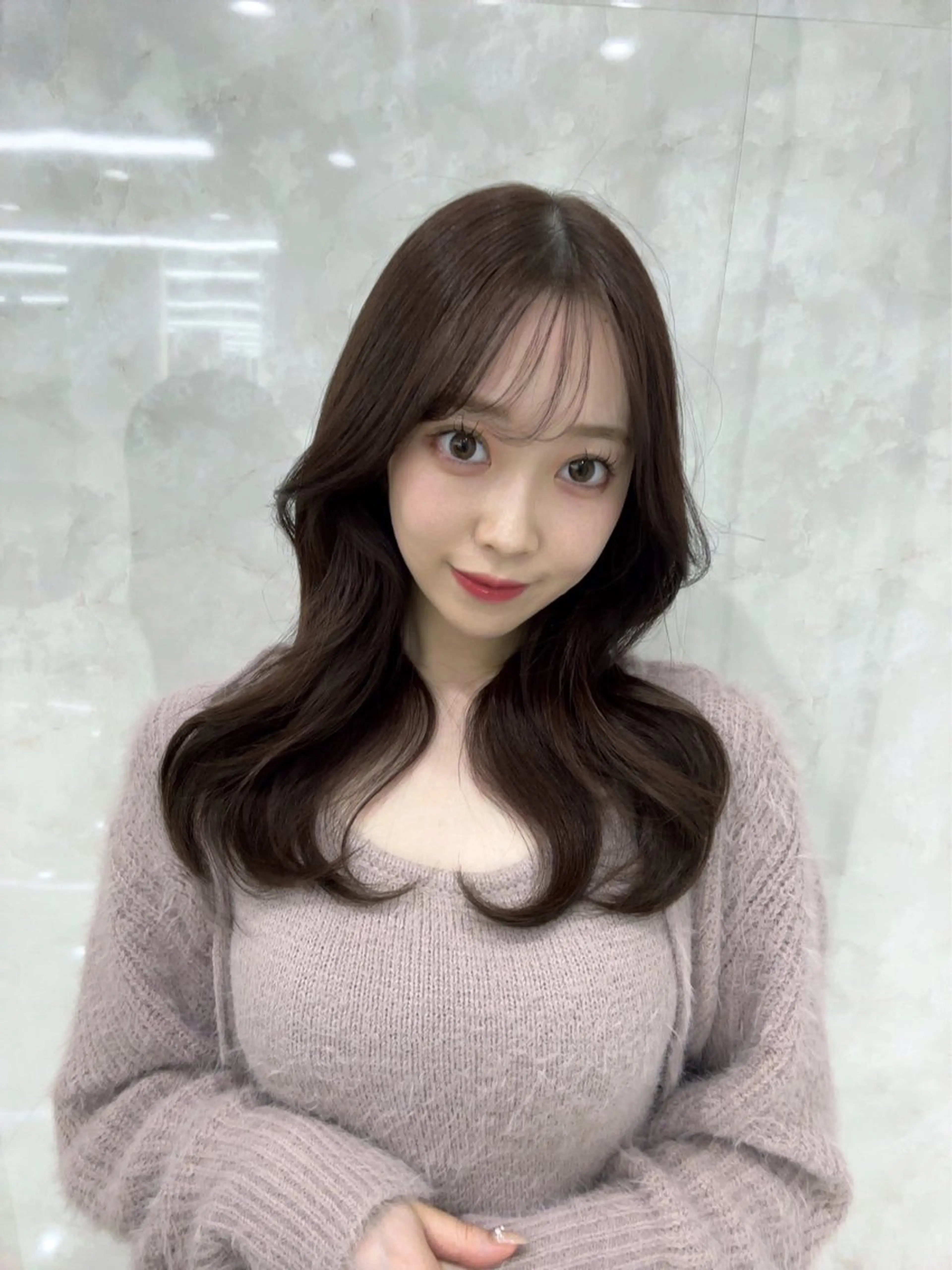 ロング カラー 森田 真由香のヘアスタイル