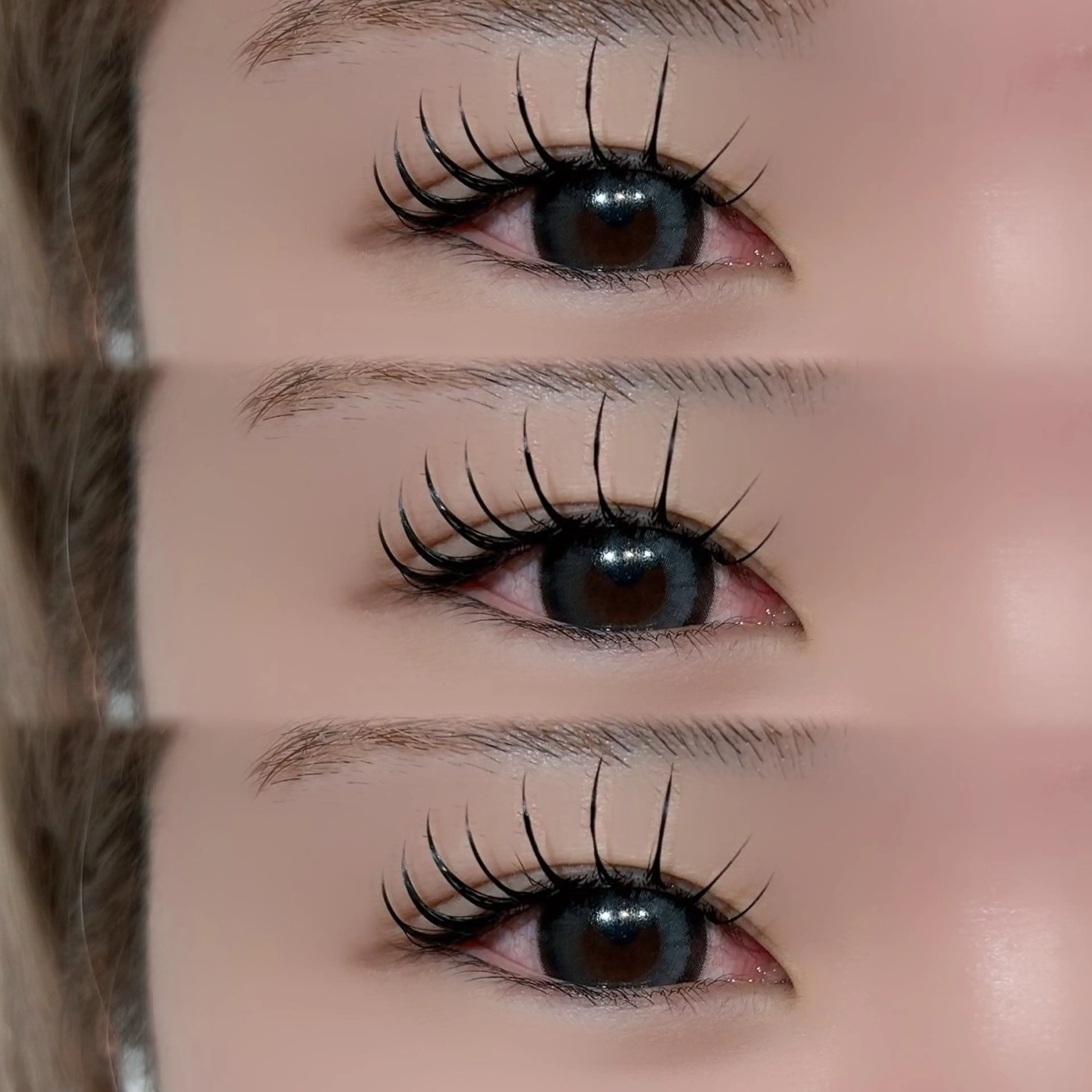 マツエク・マツパ MAQUM𖤐 Satsumiのマツエク・マツパデザイン