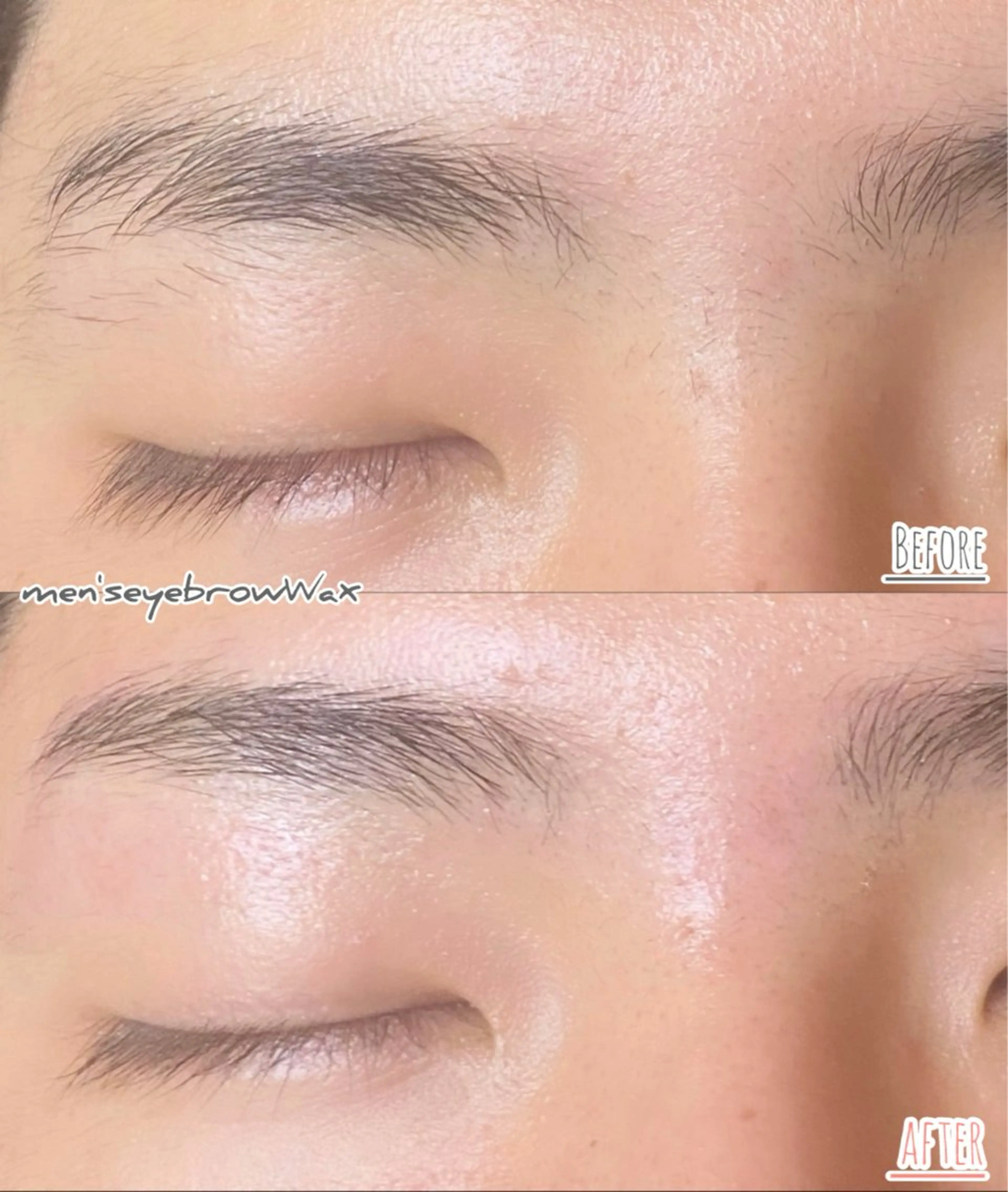 メンズ ワックス脱毛 眉カット その他(アイブロウ) de Grace Amiのマツエク・マツパデザイン