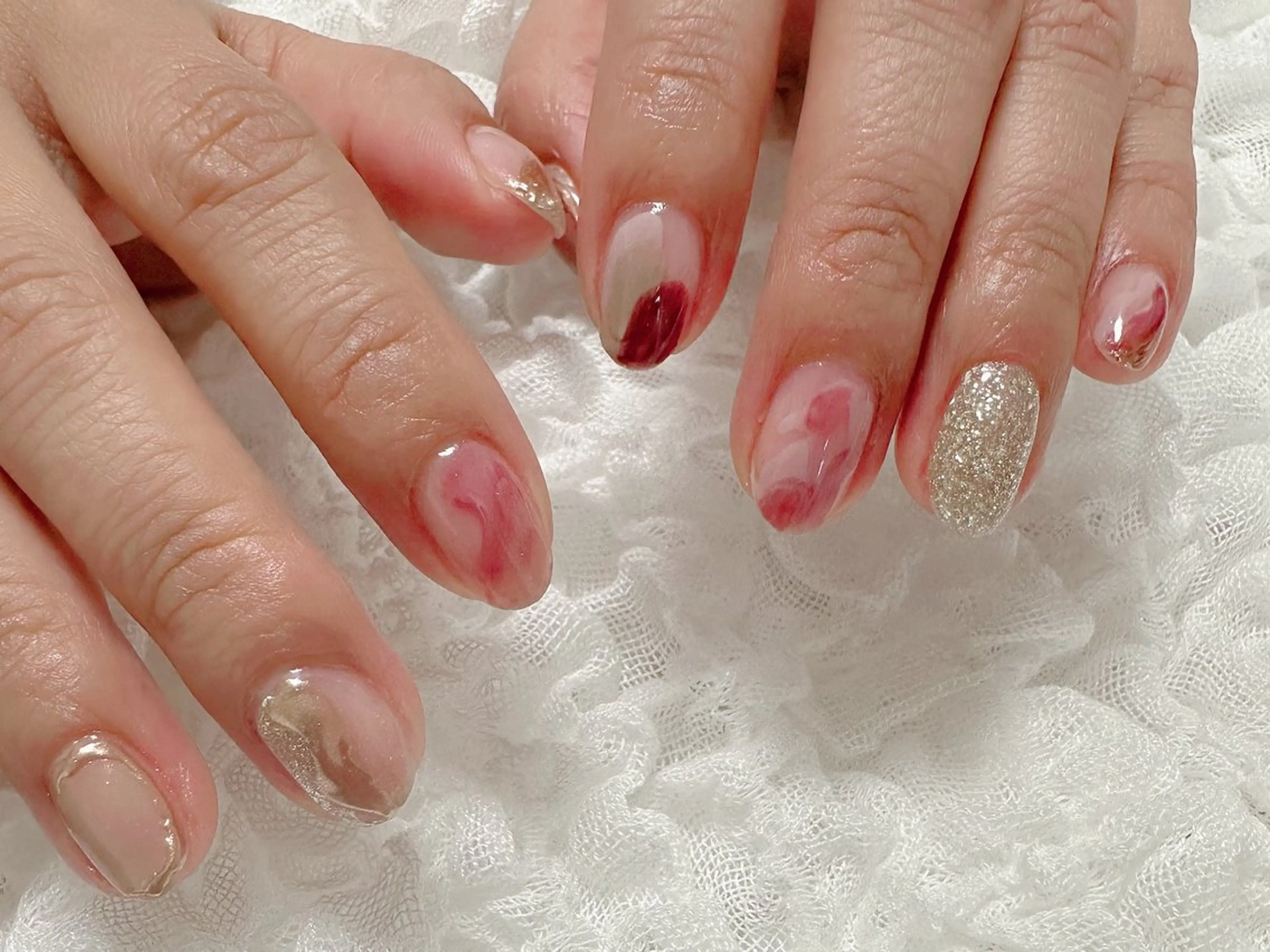 ネイル ニュアンスネイル Beauty Salon LUMIAS <ビューティーサロン ルミアス>所属・LUMIAS 🪽 Miyuki.のネイルデザイン