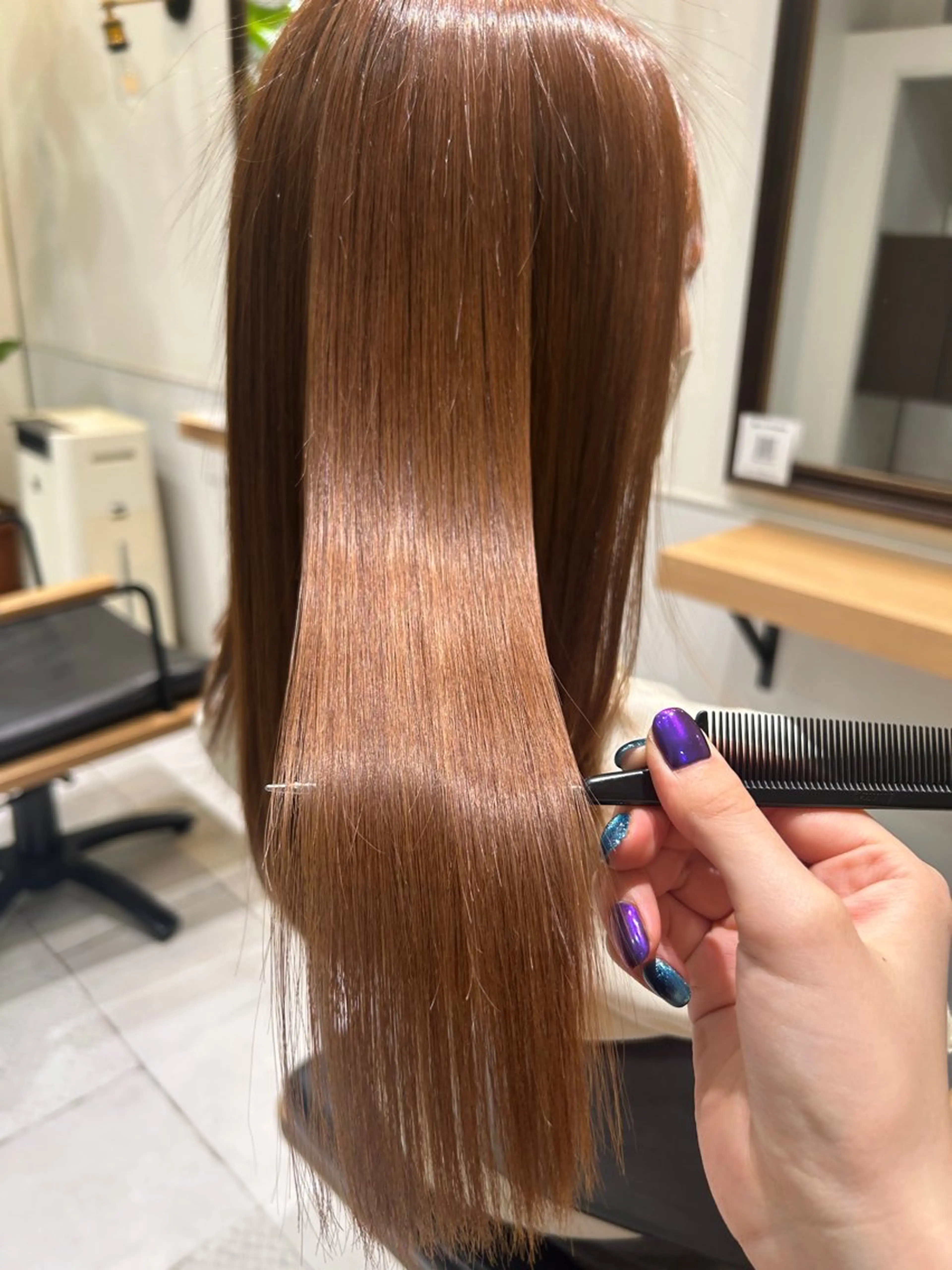 MOLLAsalon 高石店所属・艶髪✨️スパ🫧 荒谷千夏のヘアスタイル