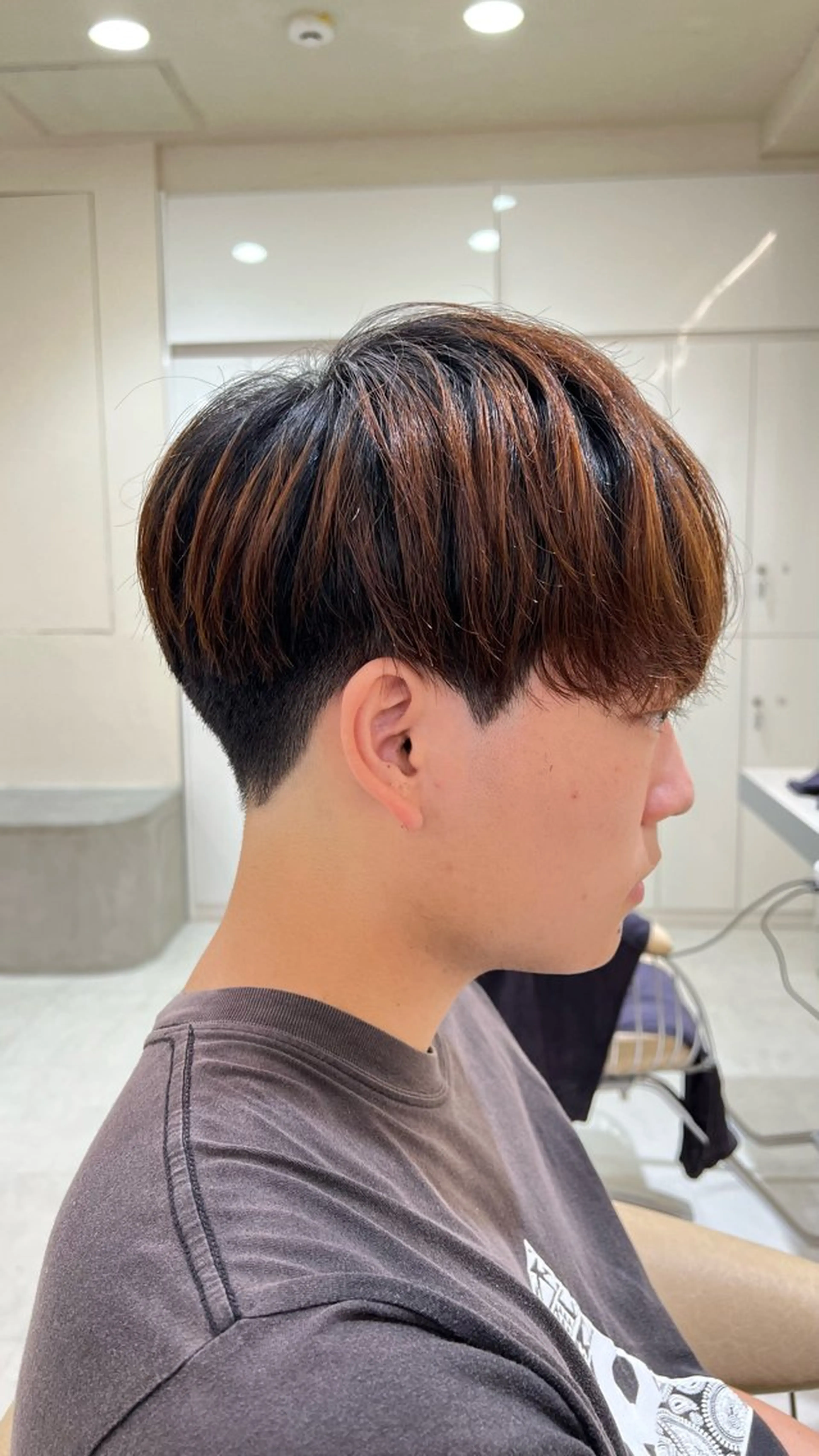 メンズ 横浜/ショート/ レイヤーカットのヘアスタイル