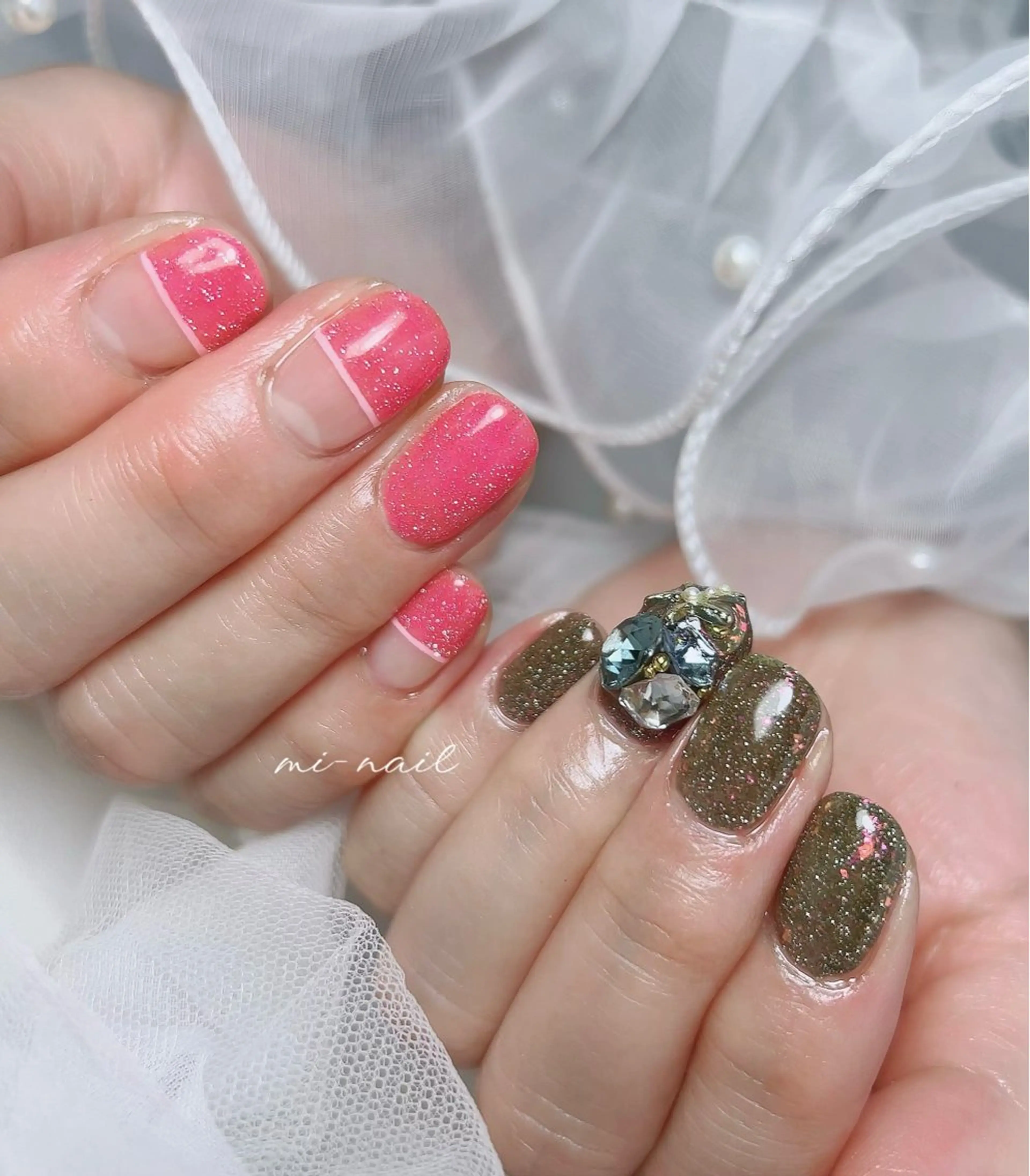 ネイル ハンドネイル ..mi_nail..所属・..mi-nail ..のネイルデザイン