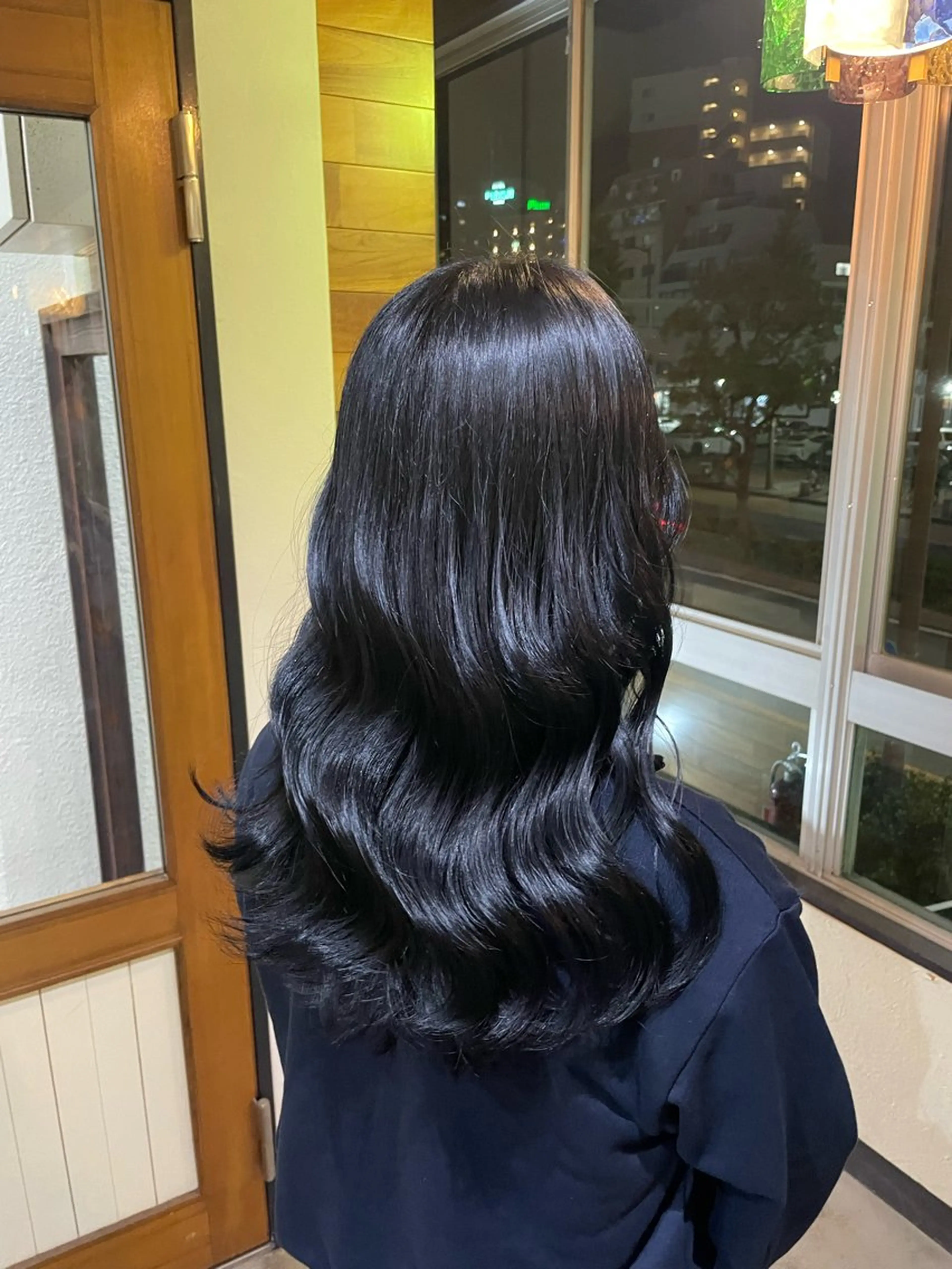 【就活・実習前に🖤】暗髪color ＋oggi otto 4step トリートメントの写真